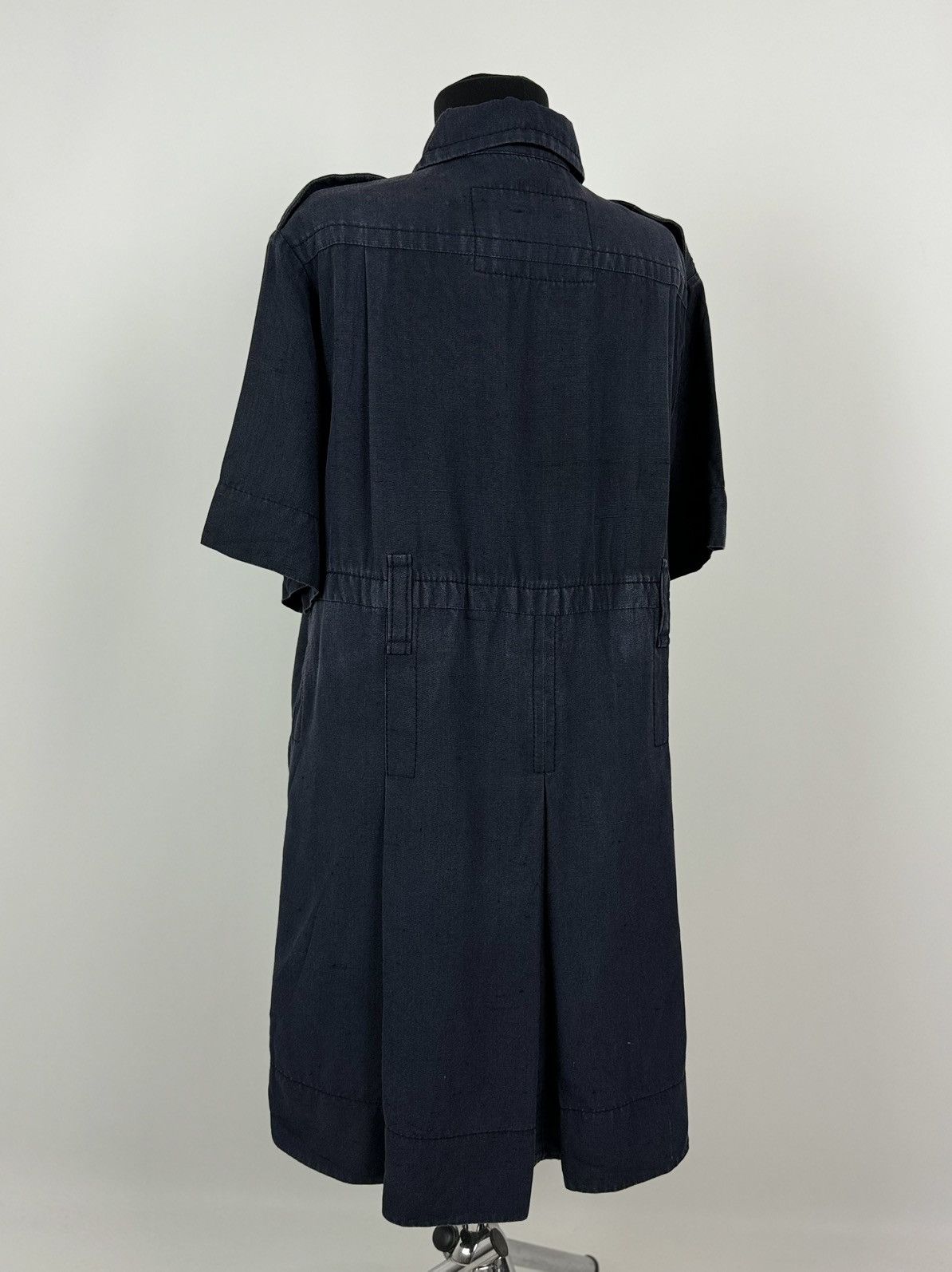 Marc Jacobs Marc Jacobs Chest Pockets Midi Silk Dress Made in USA Size M / US 6-8 / IT 42-44 - 2 Thumbnail