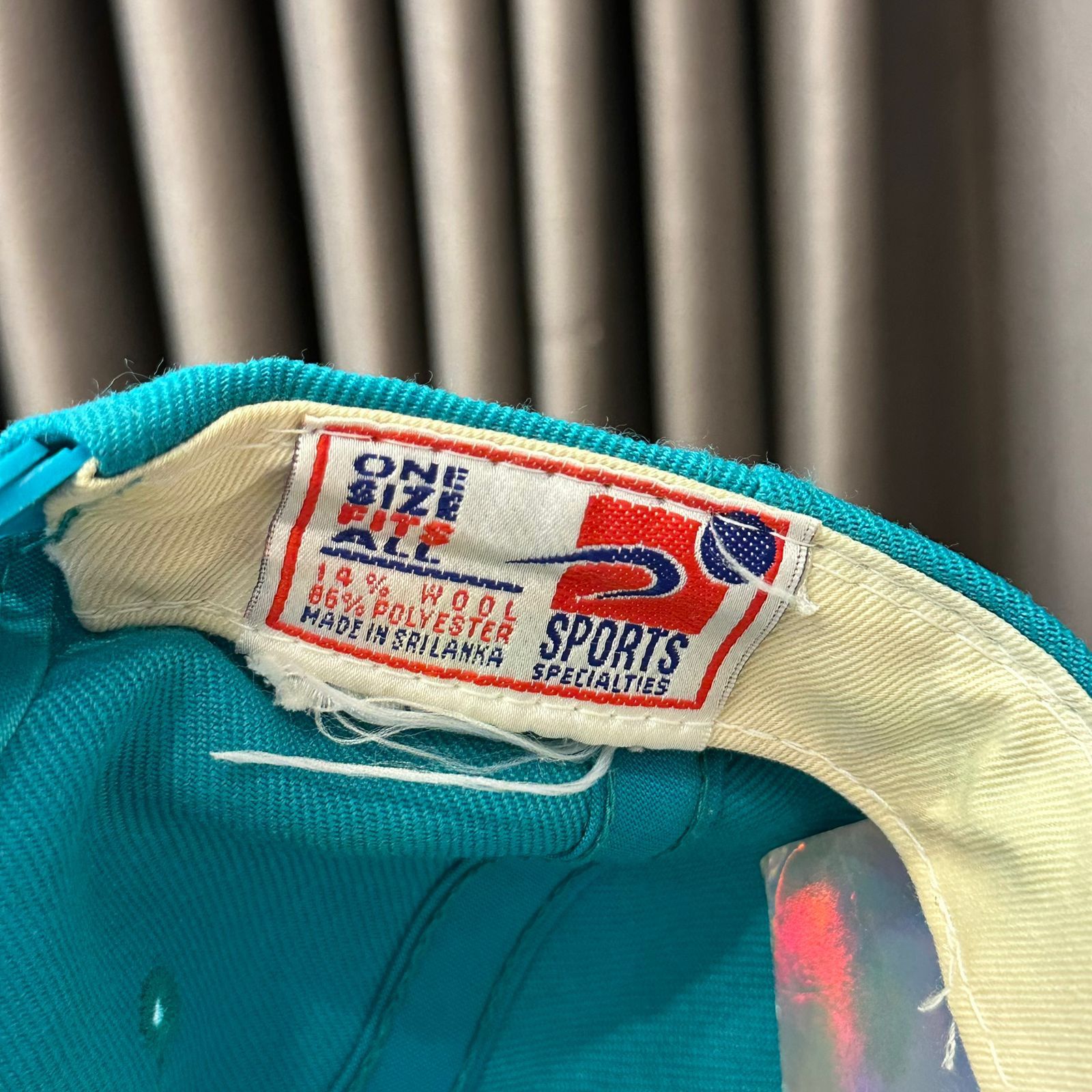 NHL Rare NHL San Jose Sharks Srilanka Vintage Hat Size ONE SIZE - 9 Thumbnail