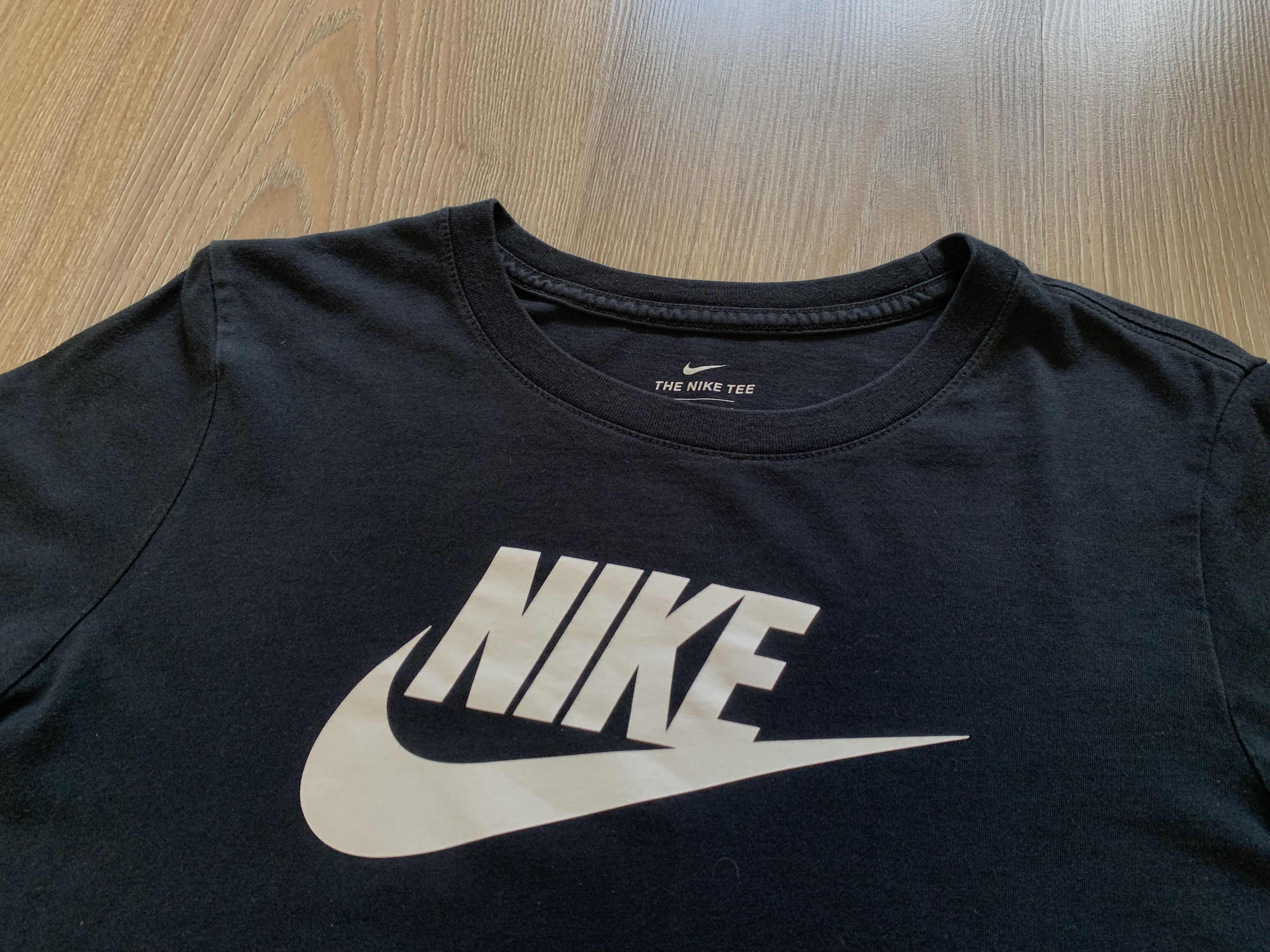Nike The Nike Tee Black Cotton Long Sleeve Printed T Shirt Size L / US 10 / IT 46 - 4 Thumbnail