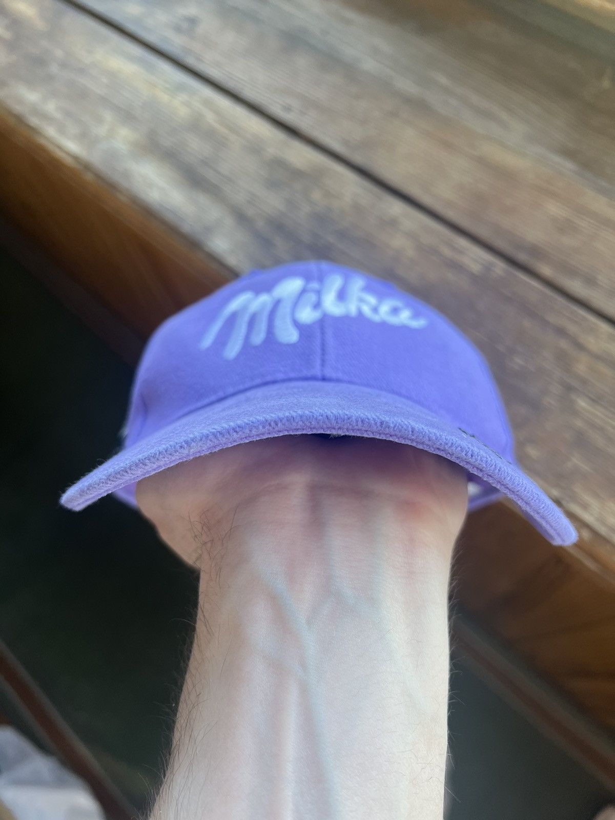 Vintage Vintage Y2K Hat Milka Martin Schmitt Race Cap Size ONE SIZE - 12 Thumbnail