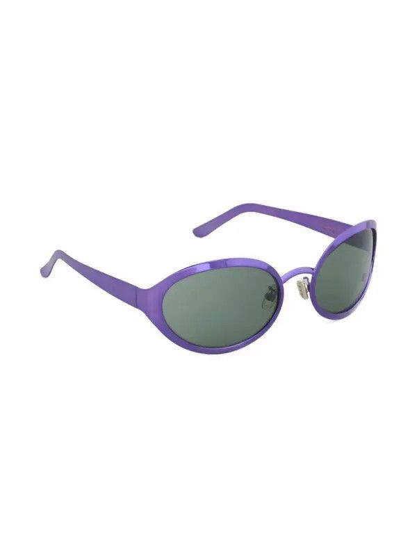Marni o1w1db11125 Size :OS /Oval Frame Sunglasses in Purple Size ONE SIZE - 2 Thumbnail