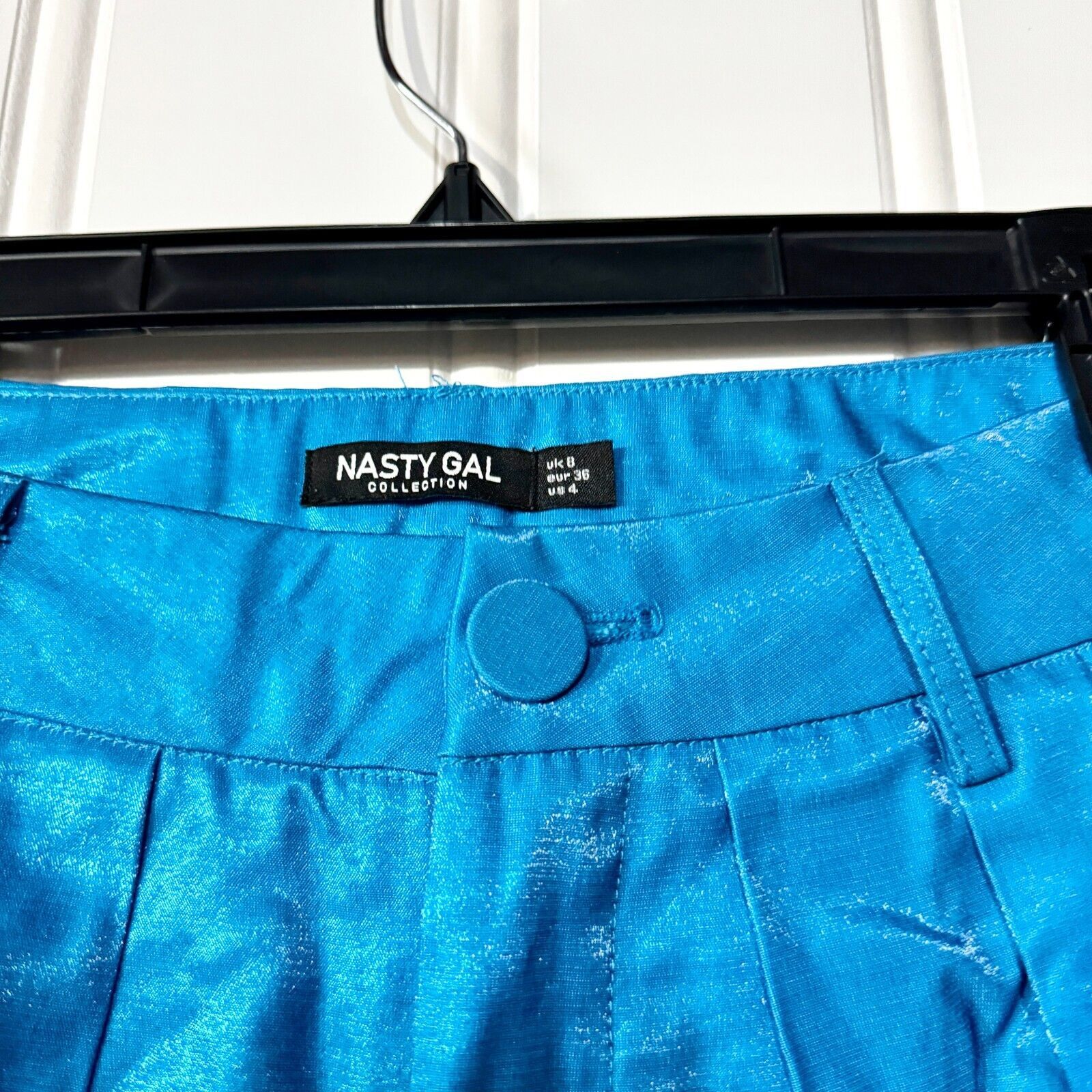 Nasty Gal Nasty Gal Pants Size 4 Wide Flared Leg High Waisted Retro Size 27" / US 4 / IT 40 - 4 Thumbnail