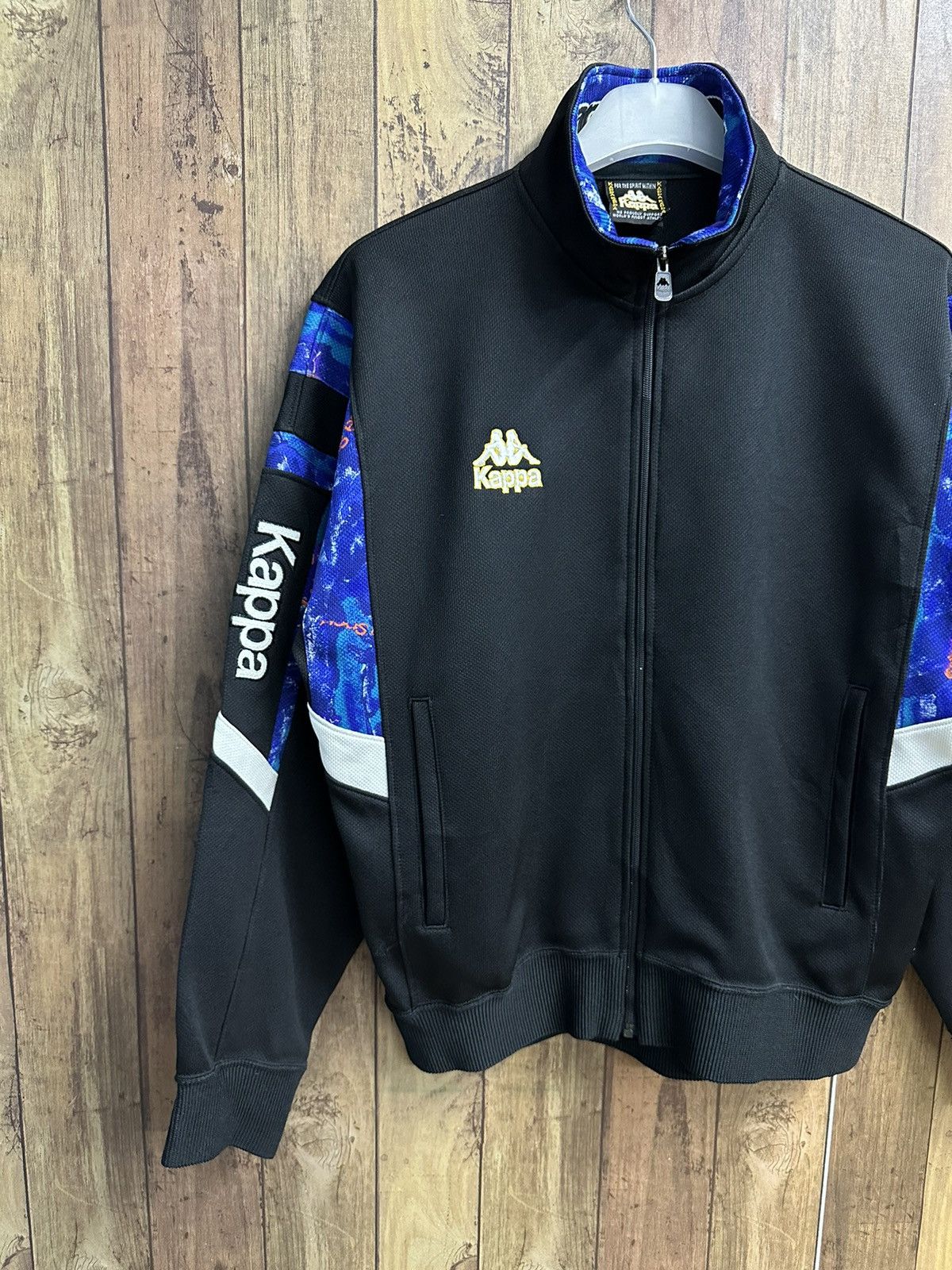 Kappa Vintage 80s Kappa Side Label Zipper Jacket Z05 Size US M / EU 48-50 / 2 - 2 Thumbnail