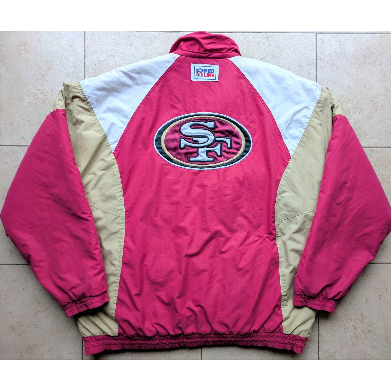 NFL × Starter San Francisco 49ers 90s REEBOK puffer NFL Pro Line vtg Size US XXL / EU 58 / 5 - 1 Thumbnail