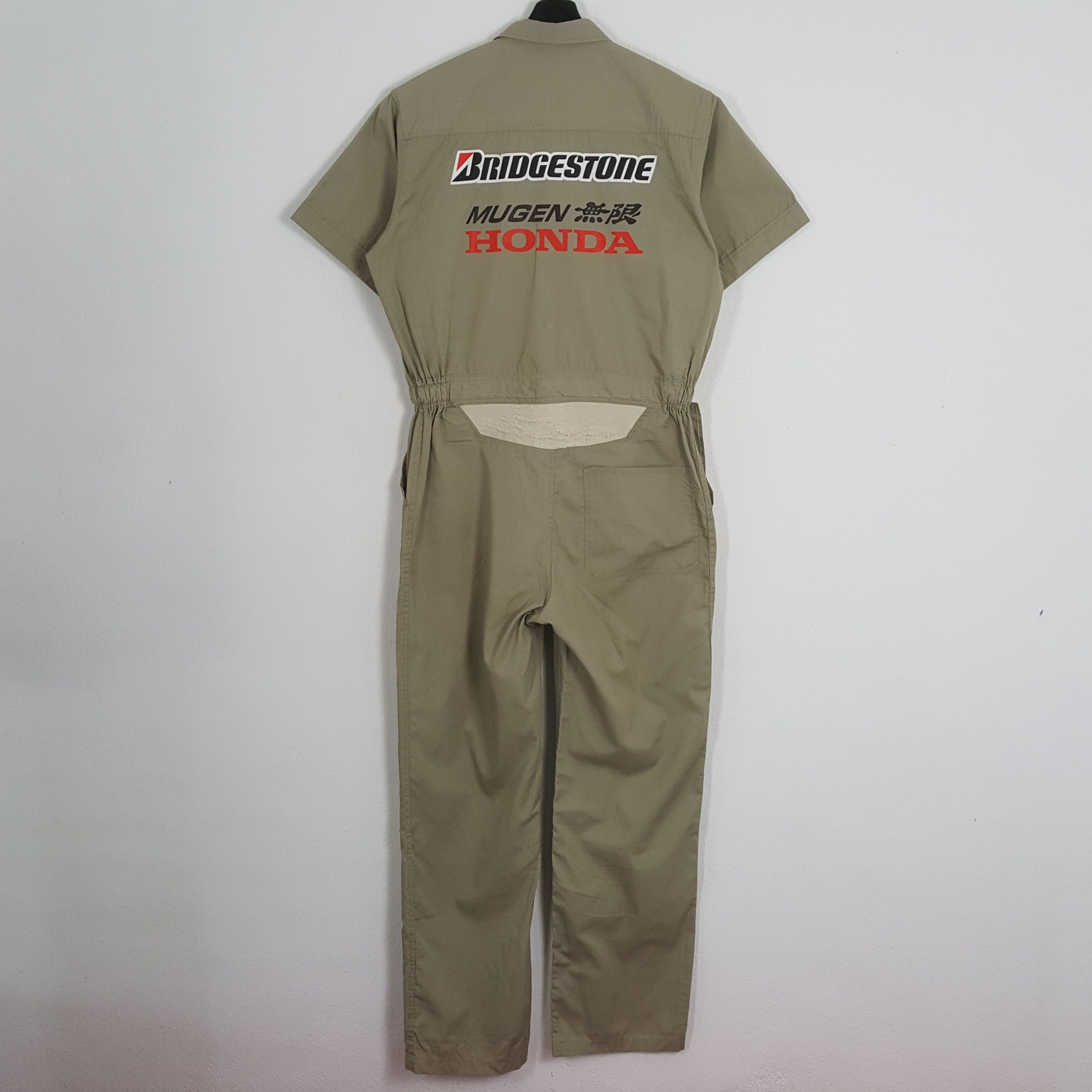 Vintage BRIDGESTONE X Custom Art MUGEN HONDA Coverall Jacket Size US M / EU 48-50 / 2 - 1 Thumbnail