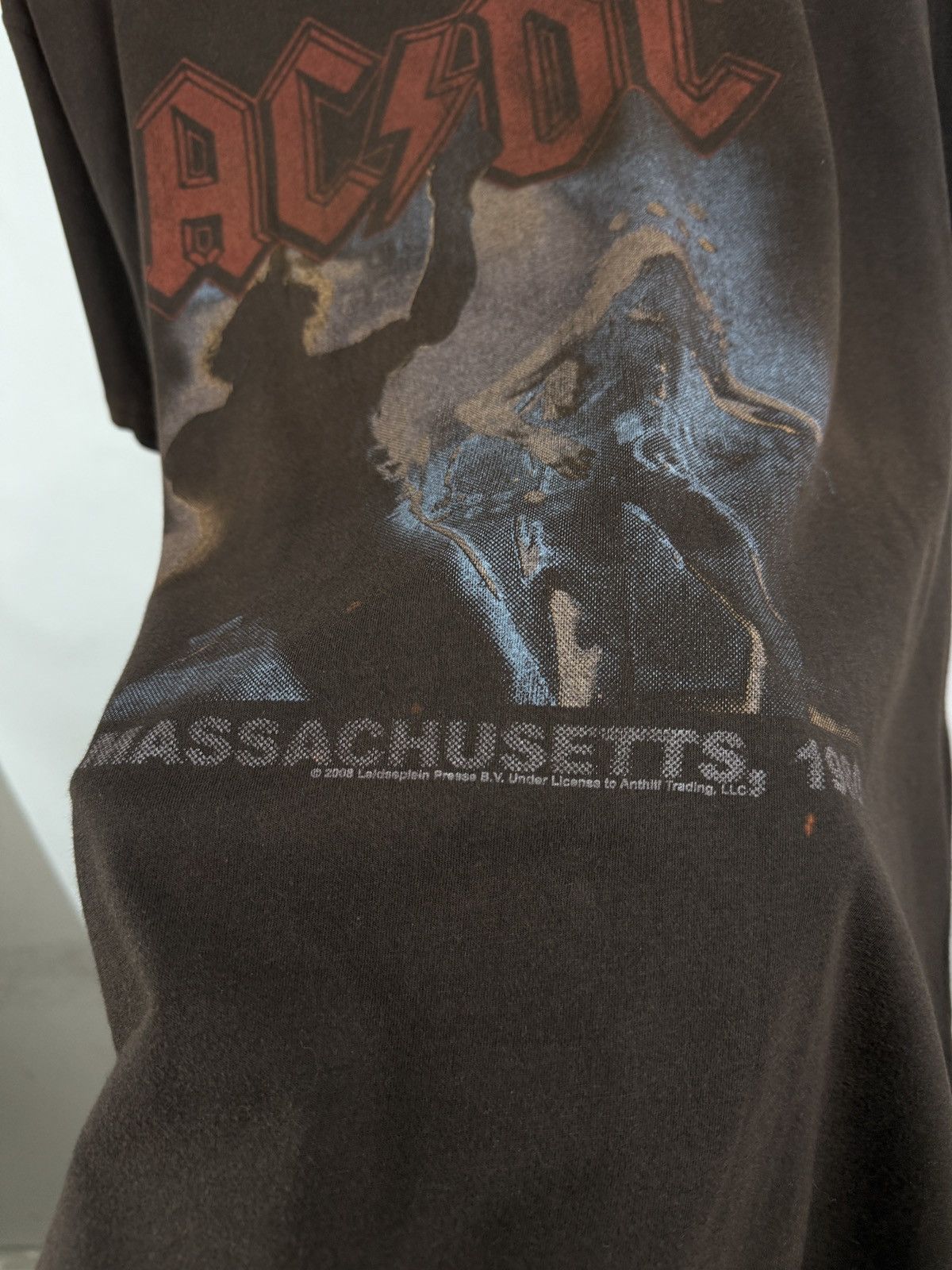 AC/DC 🇺🇸 Vintage 2008 AC/DC Boston Massachusetts 1980 Angus Young Size US XL / EU 56 / 4 - 5 Thumbnail