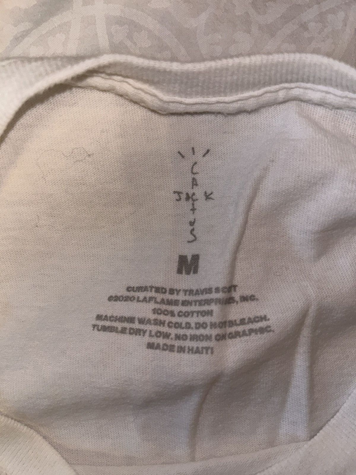Travis Scott Travis Scott Gates T-Shirt Size Medium Size US M / EU 48-50 / 2 - 5 Thumbnail
