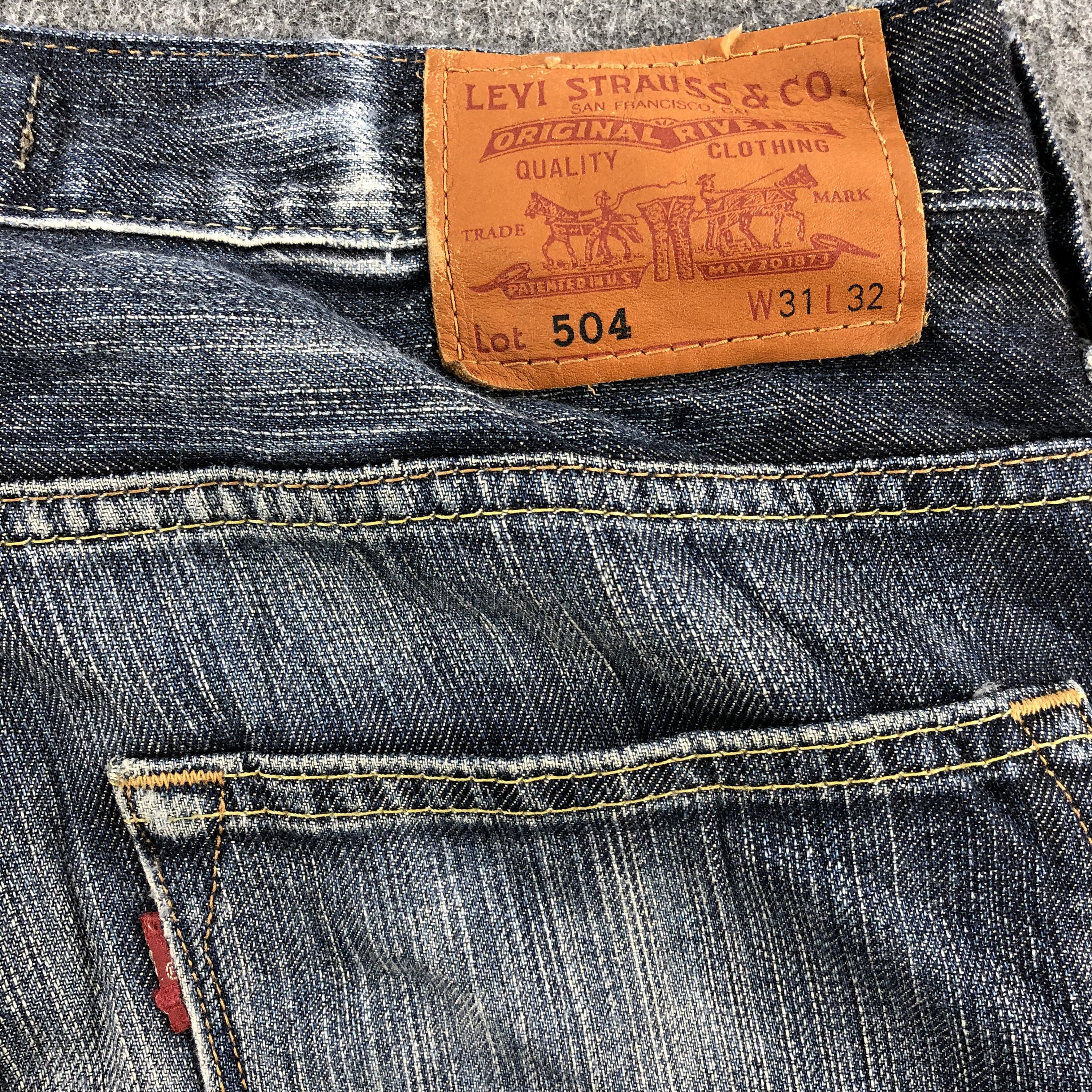 Levi's × Vintage Vintage Levis 504 Jeans-JM2065 Size US 34 / EU 50 - 6 Thumbnail
