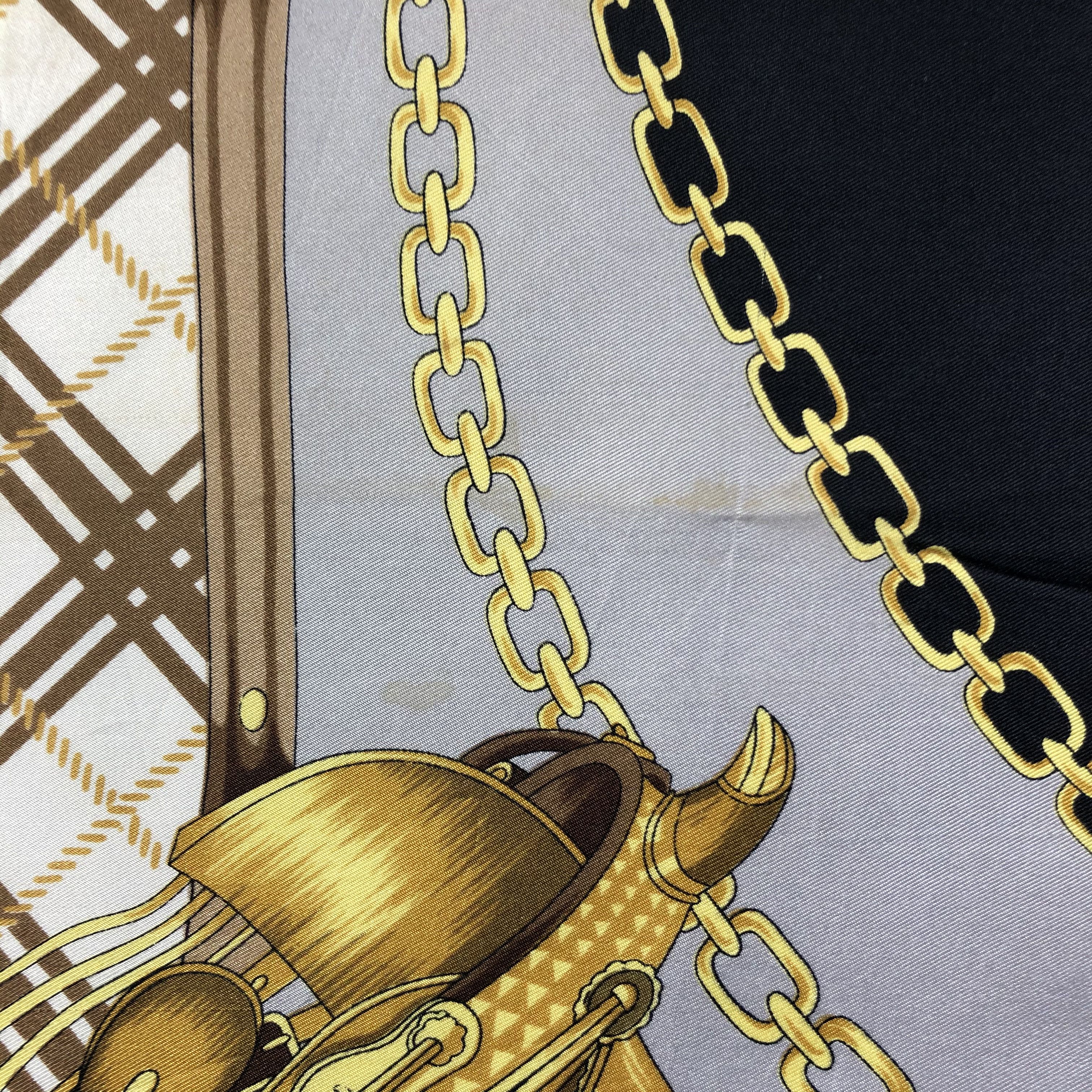 Vintage Vintage Silk Scarf Size ONE SIZE - 6 Thumbnail