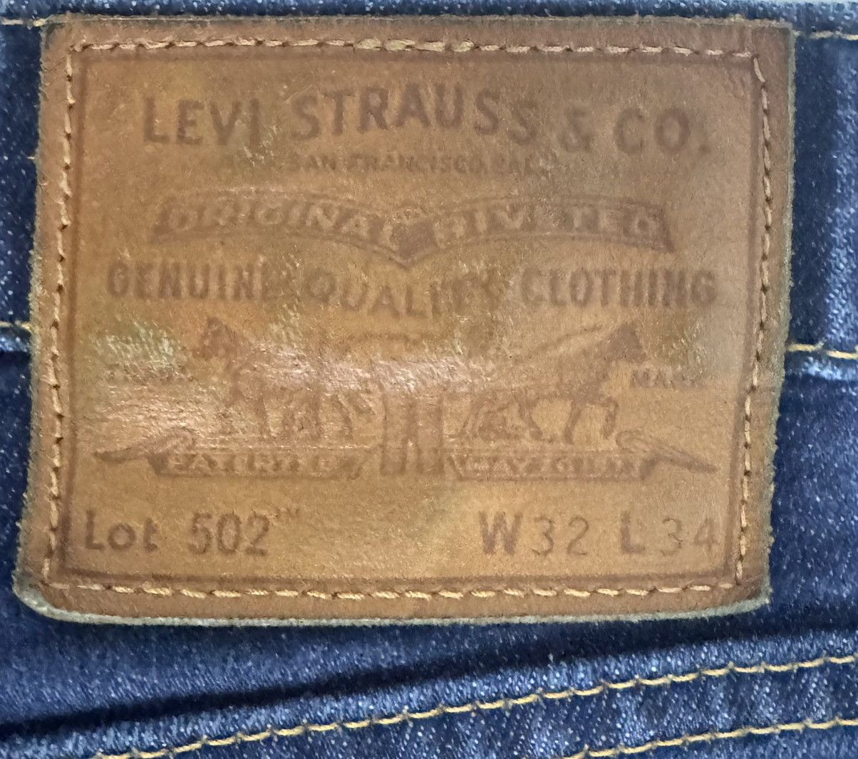 Other Levi’s Premium 502 Taper Big E Performance Jeans 32x34 Size US 32 / EU 48 - 5 Thumbnail