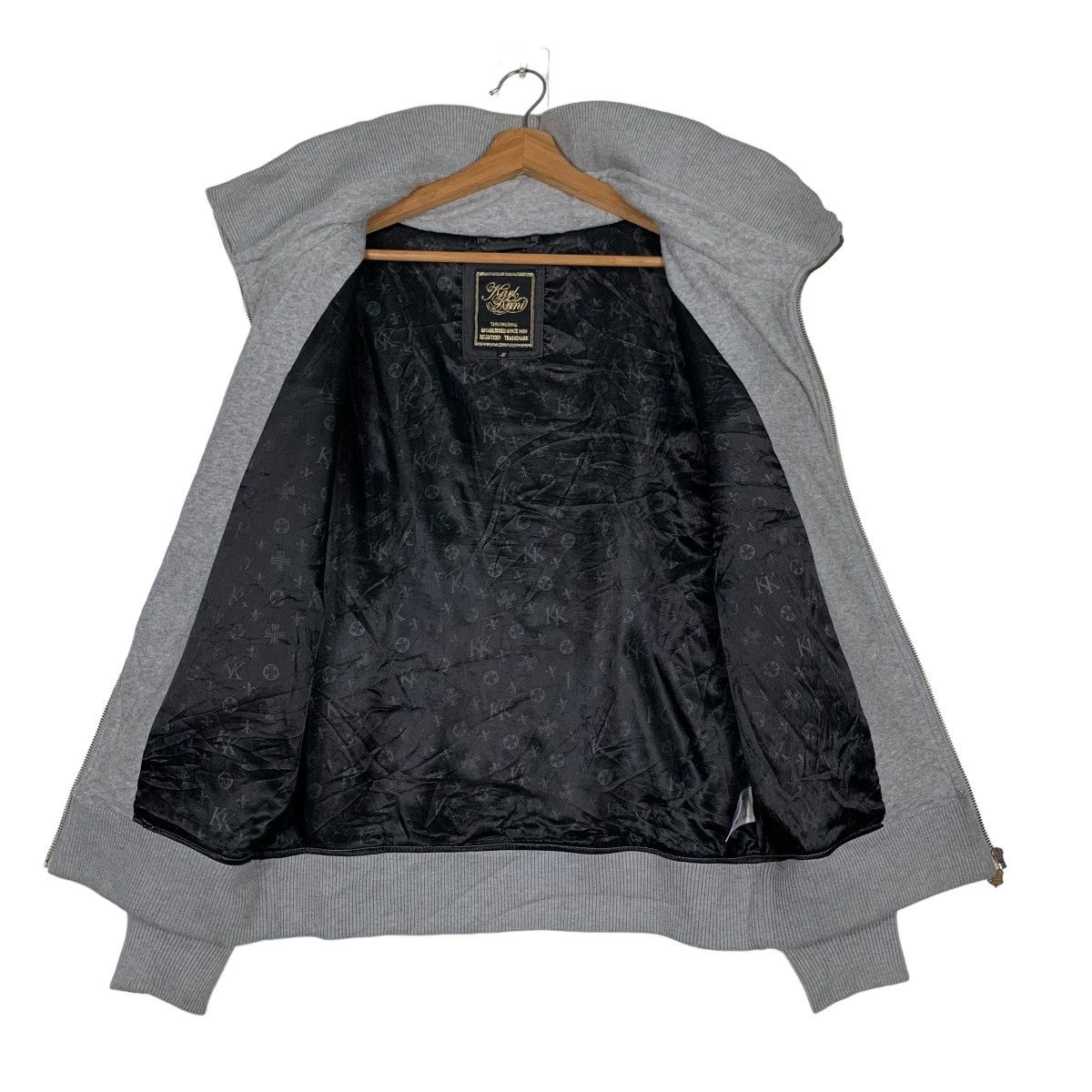 Karl Kani KARL KANI Big Logo Hooded Zipper Sweater Jacket #0148-C8 Size US M / EU 48-50 / 2 - 12 Thumbnail