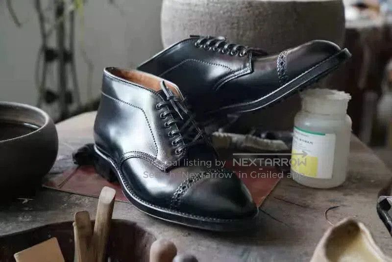Alden ALDEN Black Shell Cordovan Chukka Boots. Size US 7.5 / EU 40-41 - 2 Thumbnail