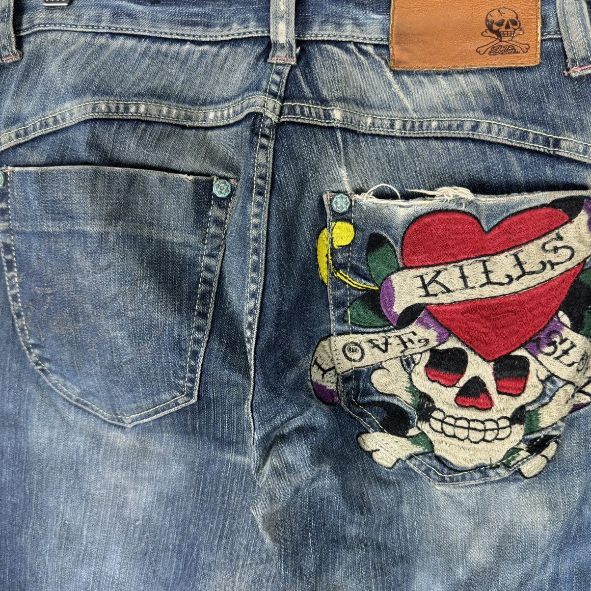Ed Hardy ☀️ED HARDY DENIM JEANS PANTS Size US 32 / EU 48 - 10 Thumbnail