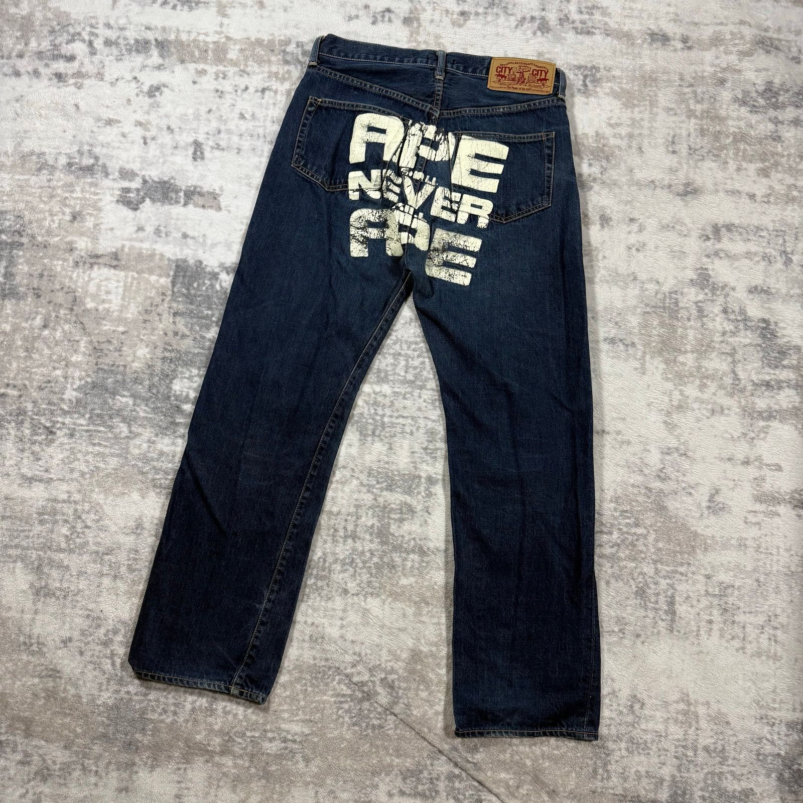 Bape × Nigo Authentic Bape 2000’s ASNKA Jeans 32 Size US 32 / EU 48 - 1 Thumbnail