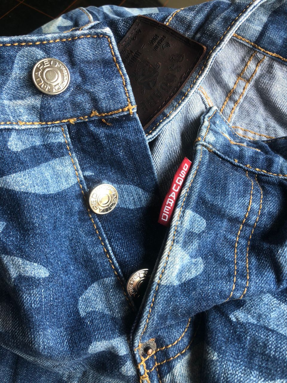 Dsquared2 × Vintage 🇮🇹 Vintage Dsquared2 Cargo Pants Camouflage Made In Italy Size US 33 - 6 Thumbnail