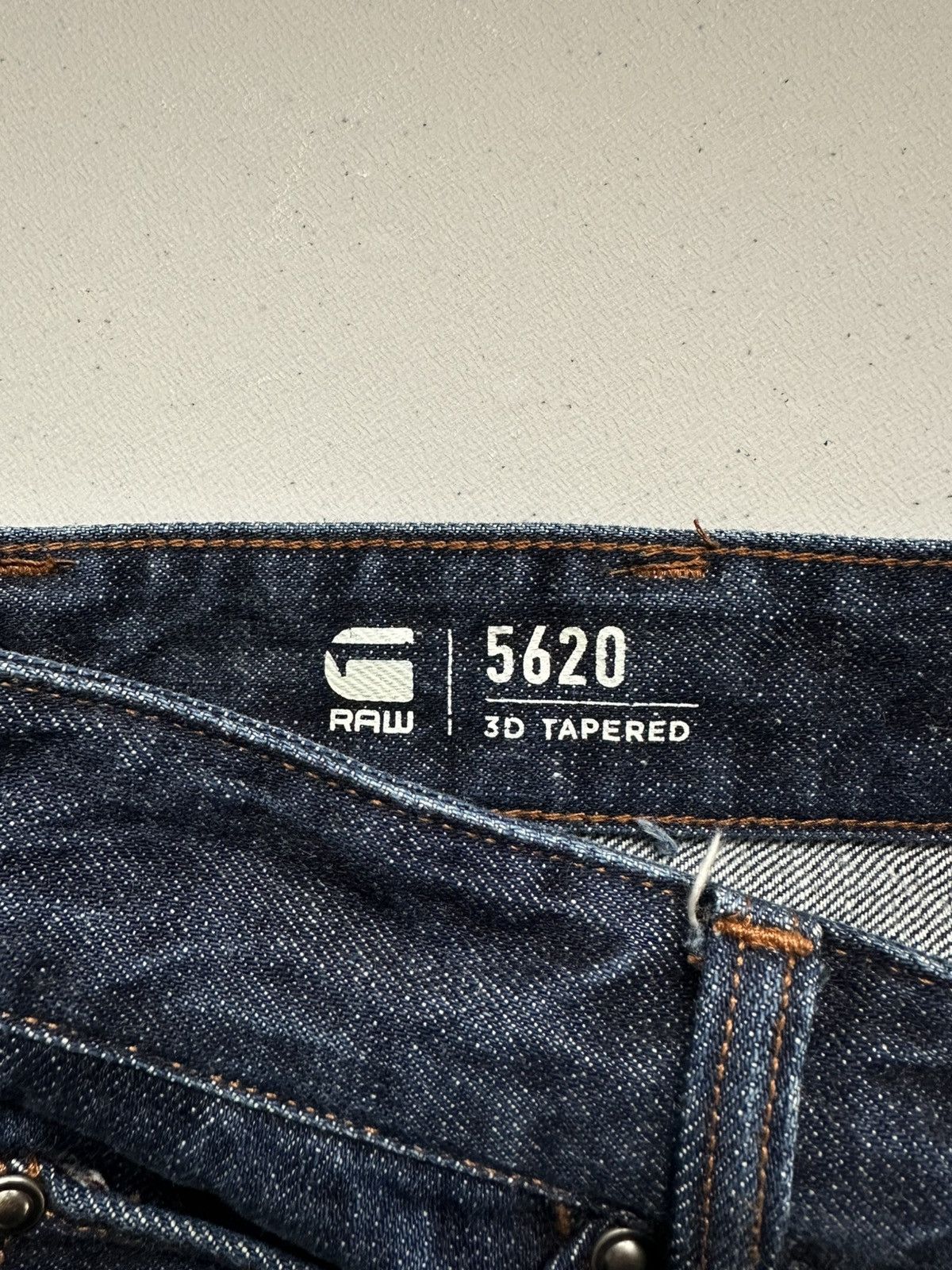 G-Star × Japanese Brand G Star Raw 3D Tapered Denim Jeans Streetwear Size US 30 / EU 46 - 11 Thumbnail
