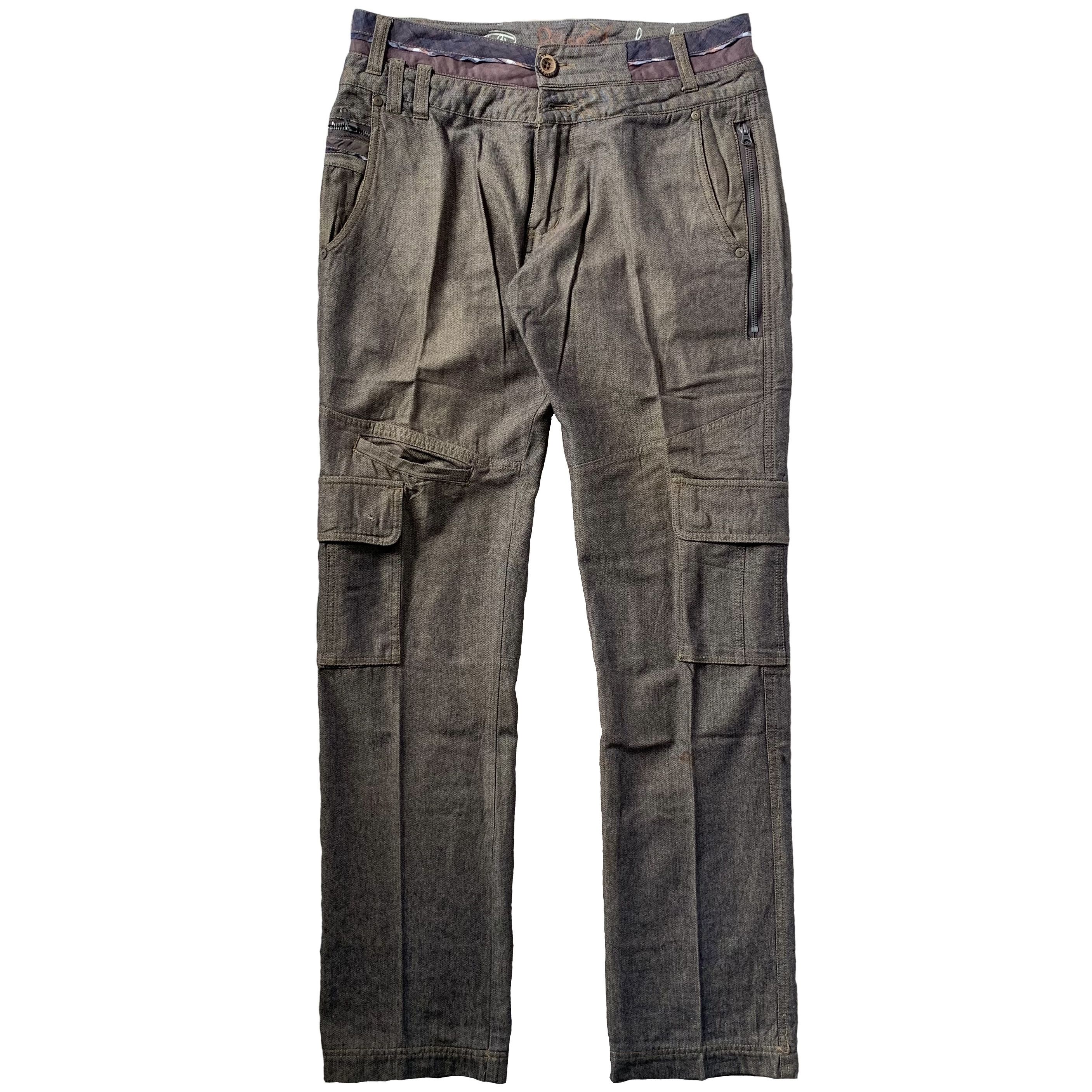 Desigual DESIGUAL CARGO PANTS MULTIPOCKET STREETWEAR Size US 32 / EU 48 - 1 Thumbnail