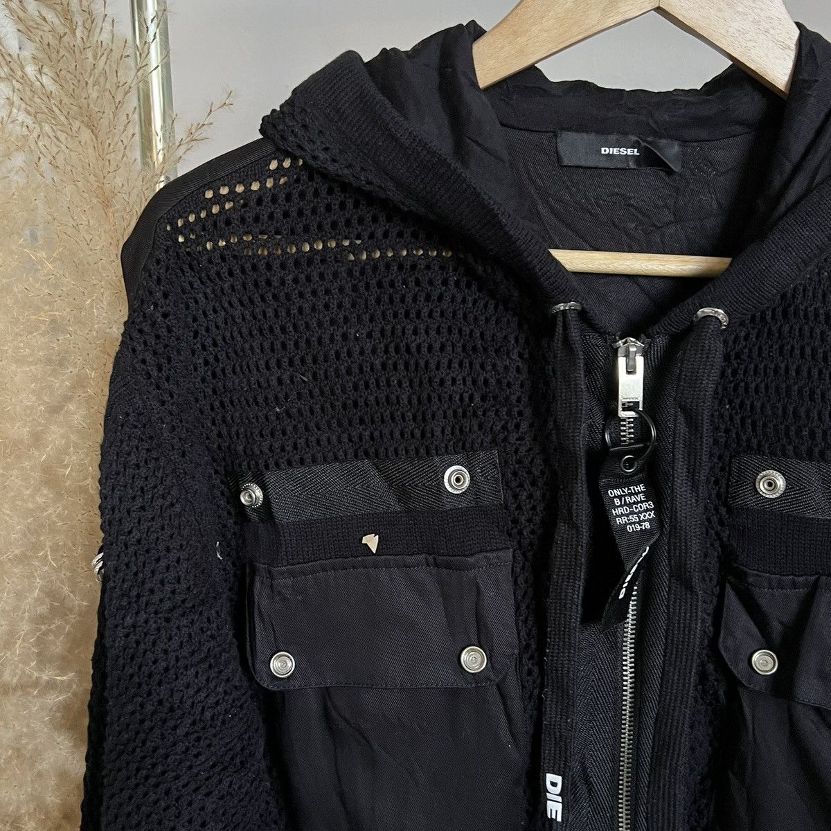 Diesel 💥Diesel y2k M-Mily jacket woman Size XS / US 0-2 / IT 36-38 - 13 Thumbnail