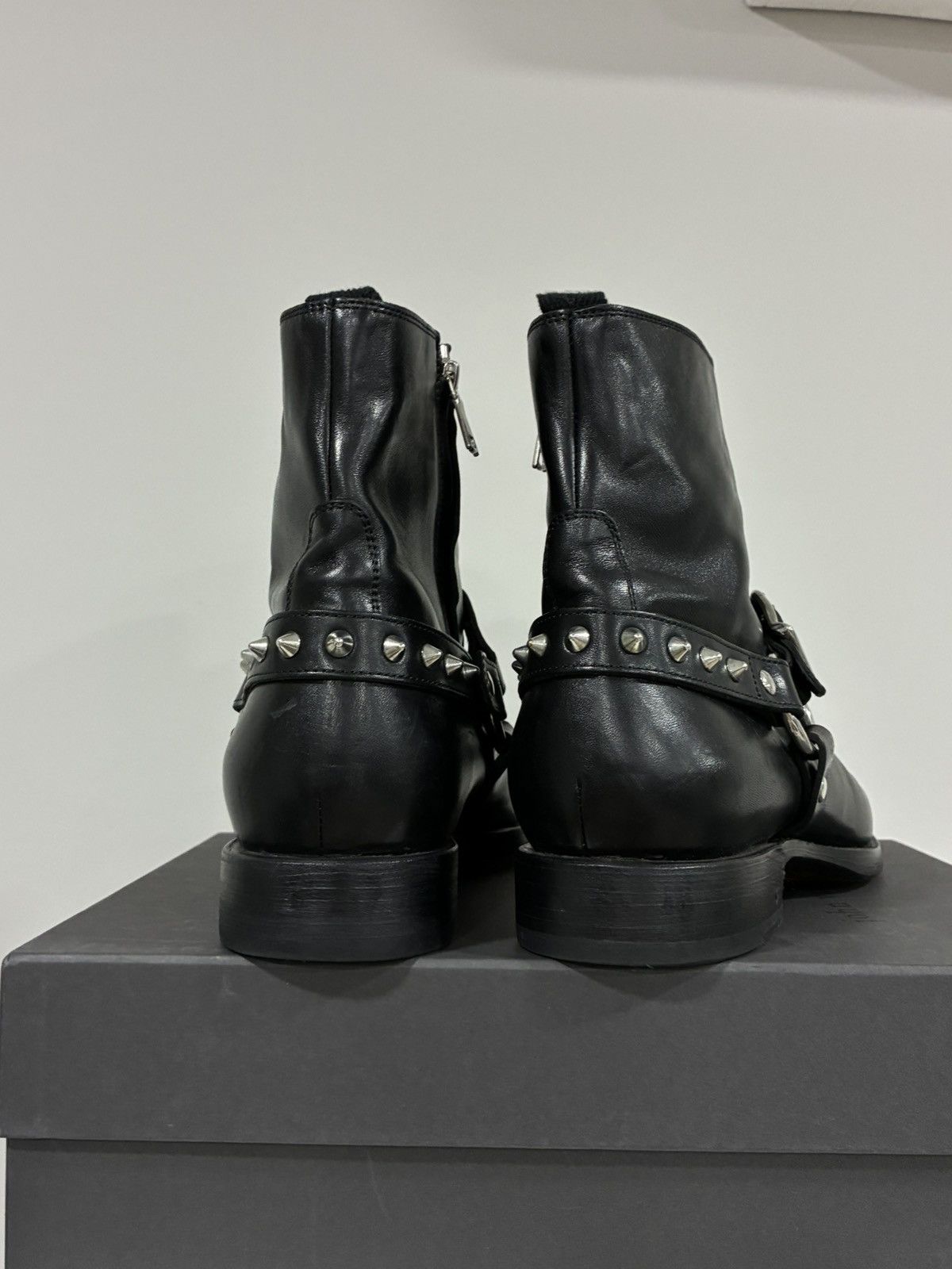 John Varvatos Regent Harness Boot 11 Size US 11 / EU 44 - 10 Thumbnail