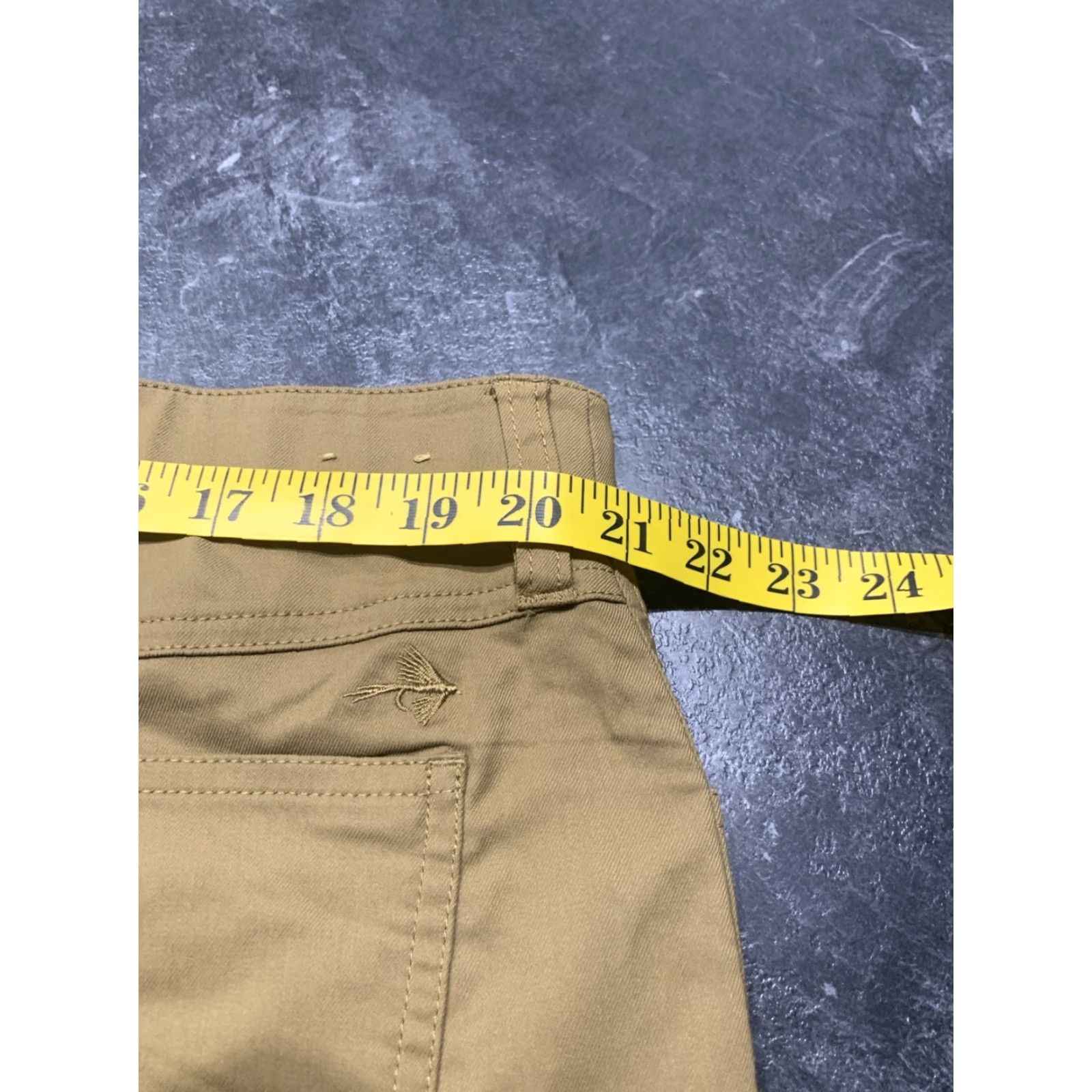 Orvis Orvis Men’s 40 Casual Fly Fishing Shorts Chino Light Brown Beige Size US 40 / EU 56 - 5 Thumbnail