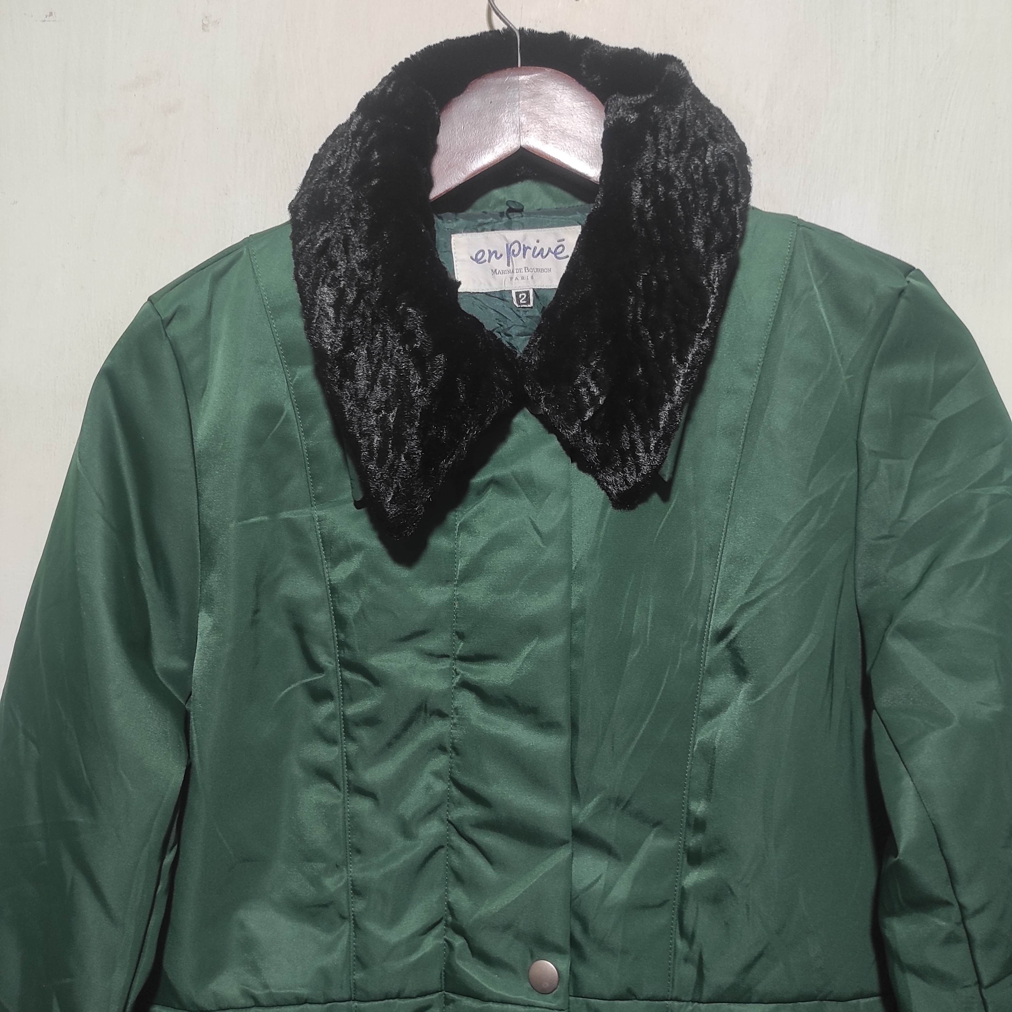 Japanese Brand En Prive Marina Del Bourbon Paris winter jacket Size S / US 4 / IT 40 - 3 Thumbnail