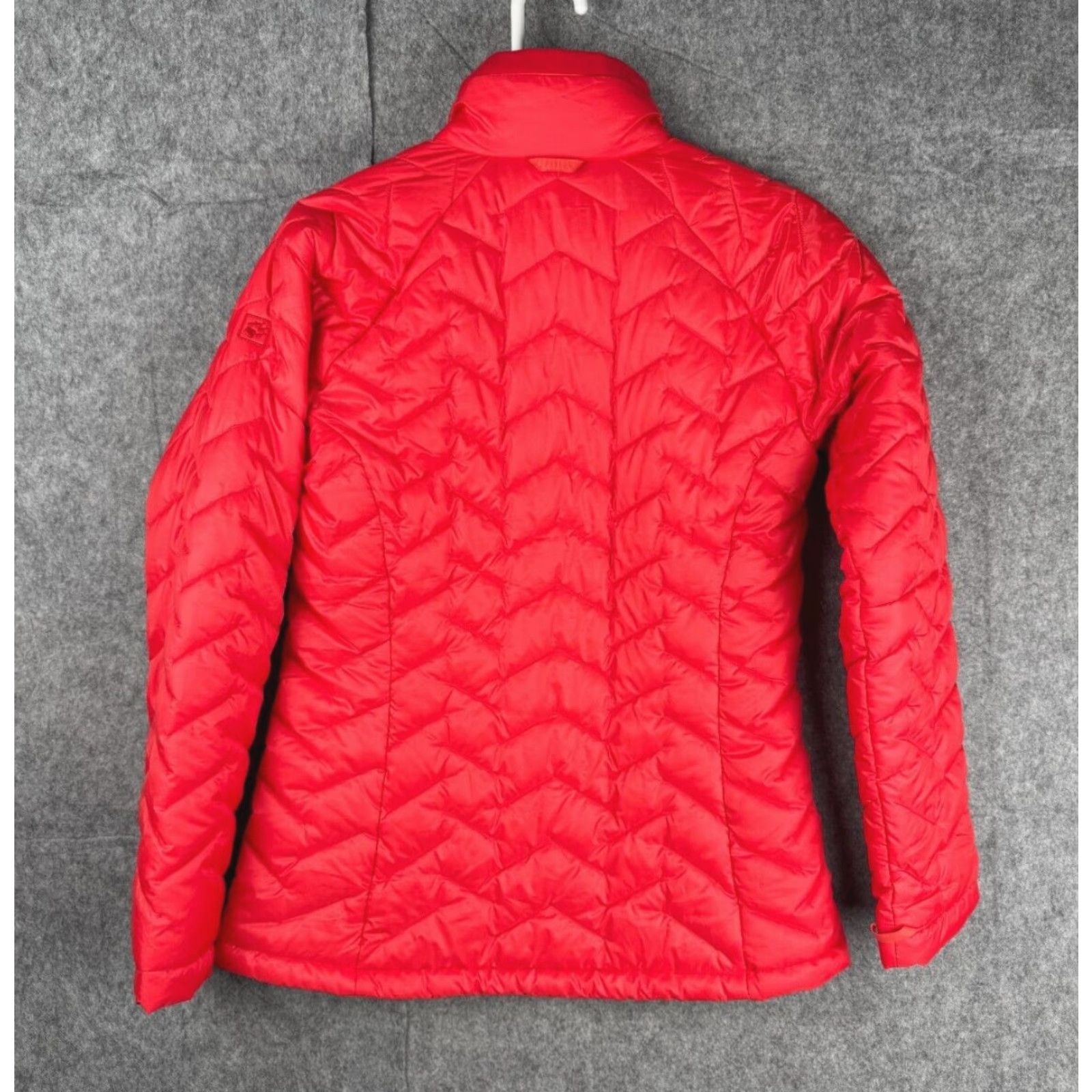 Jack Wolfskin Jack Wolfskin Jacket Women's Medium Red Puffer Down Zip Maxloft QMC Size M / US 6-8 / IT 42-44 - 2 Thumbnail