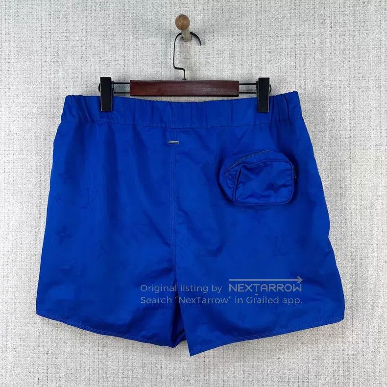 Louis Vuitton Louis Vuitton size l Dark-print print lace up beach shorts Size US 28 / EU 44 - 3 Thumbnail