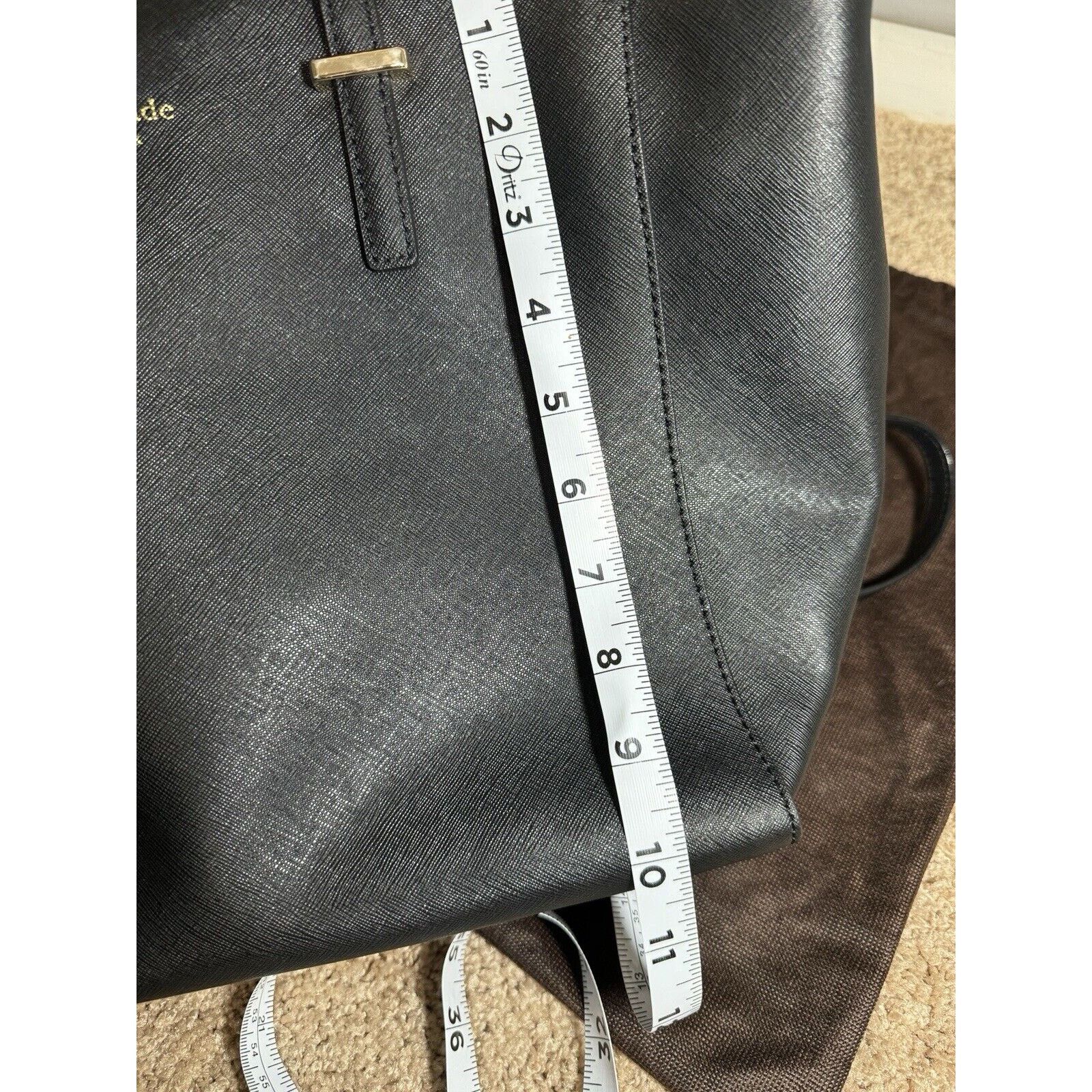 Kate Spade kate spade new york Kitt Tote Bag - Black, Large Size ONE SIZE - 10 Thumbnail