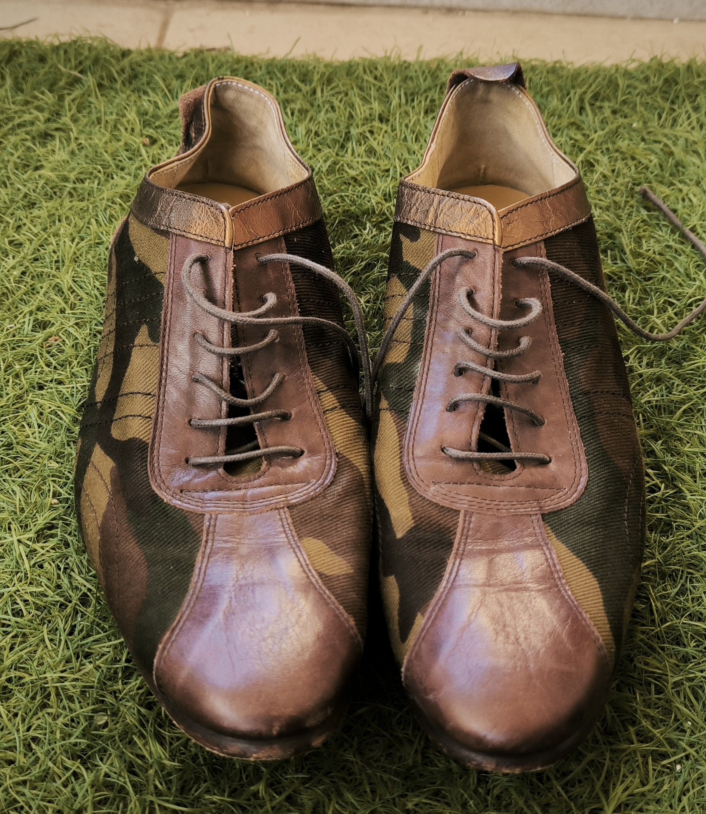 Yohji Yamamoto Yohji Yamamoto x Hiromu Takahara FEMME Camouflage Sneakers Size US 6 / IT 36 - 2 Thumbnail