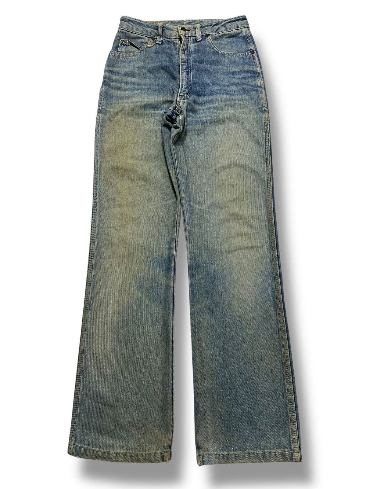 Flared Jeans Lbd Jeans Jeans 80s Japan Vintage Faded, Mud Wash