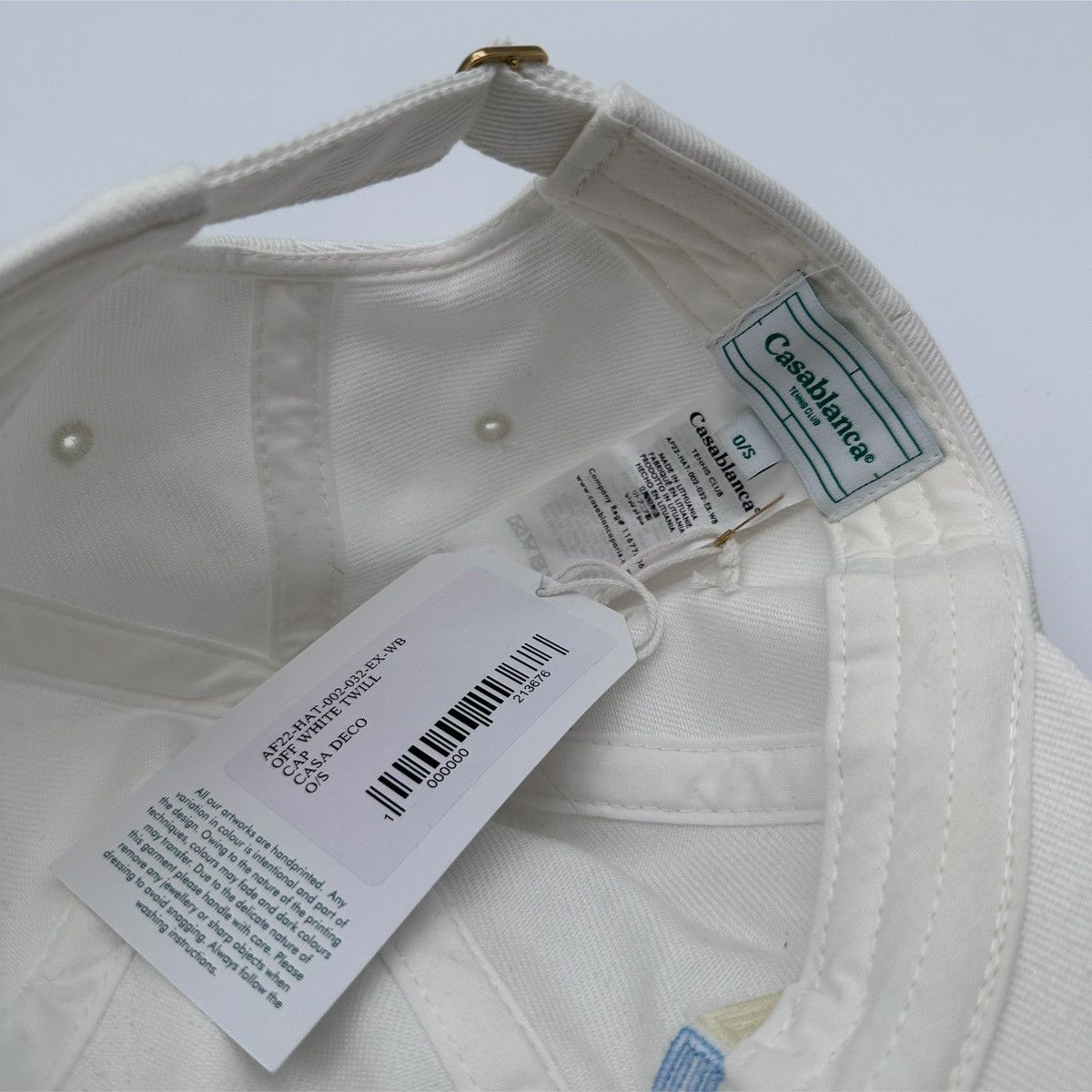 Casablanca Casablanca ‘Casa’ Spell Out Cap Size ONE SIZE - 9 Thumbnail