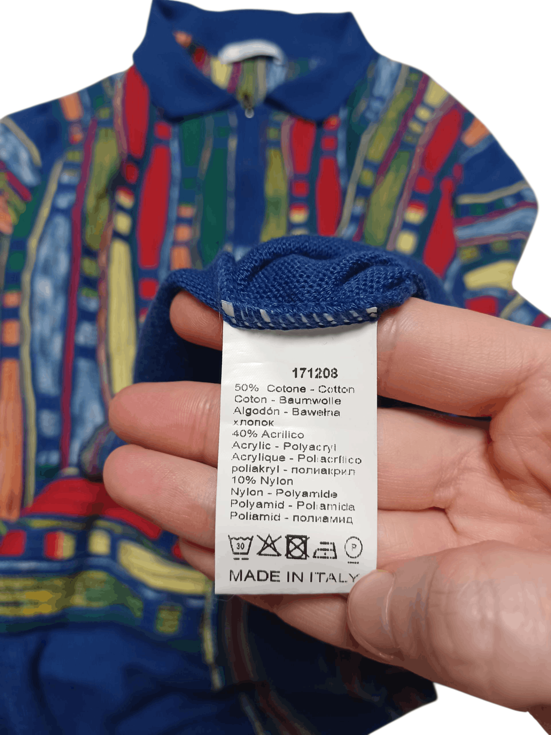 Other RUGGERI VINTAGE COOGI STILE MADE IN ITALY SWEATER Size US L / EU 52-54 / 3 - 4 Thumbnail