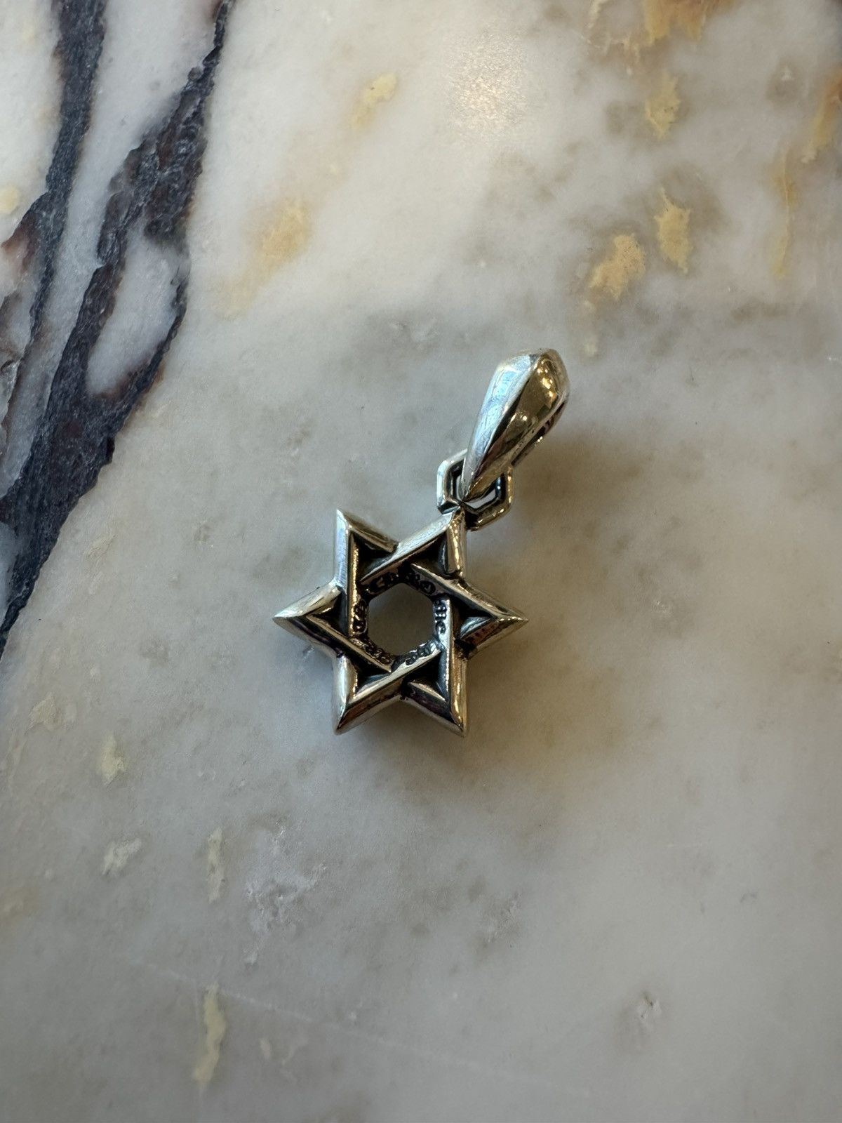 Chrome Hearts Chrome Hearts Sterling Silver Star of David Charm Pendant Size ONE SIZE - 5 Thumbnail