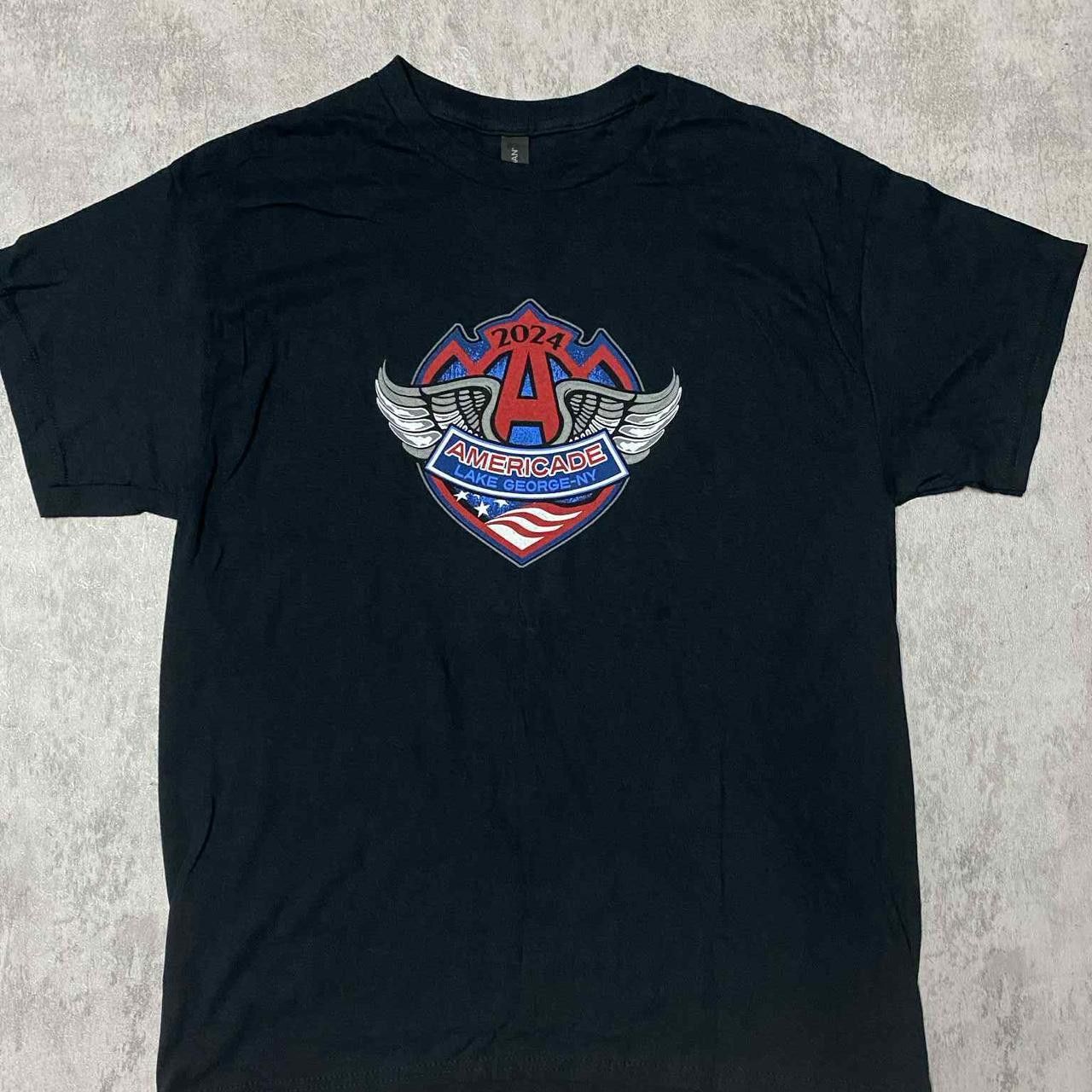 Gildan Black 2022 American Eagle T-shirt #AmericanEagle Size US L / EU 52-54 / 3 - 1 Thumbnail