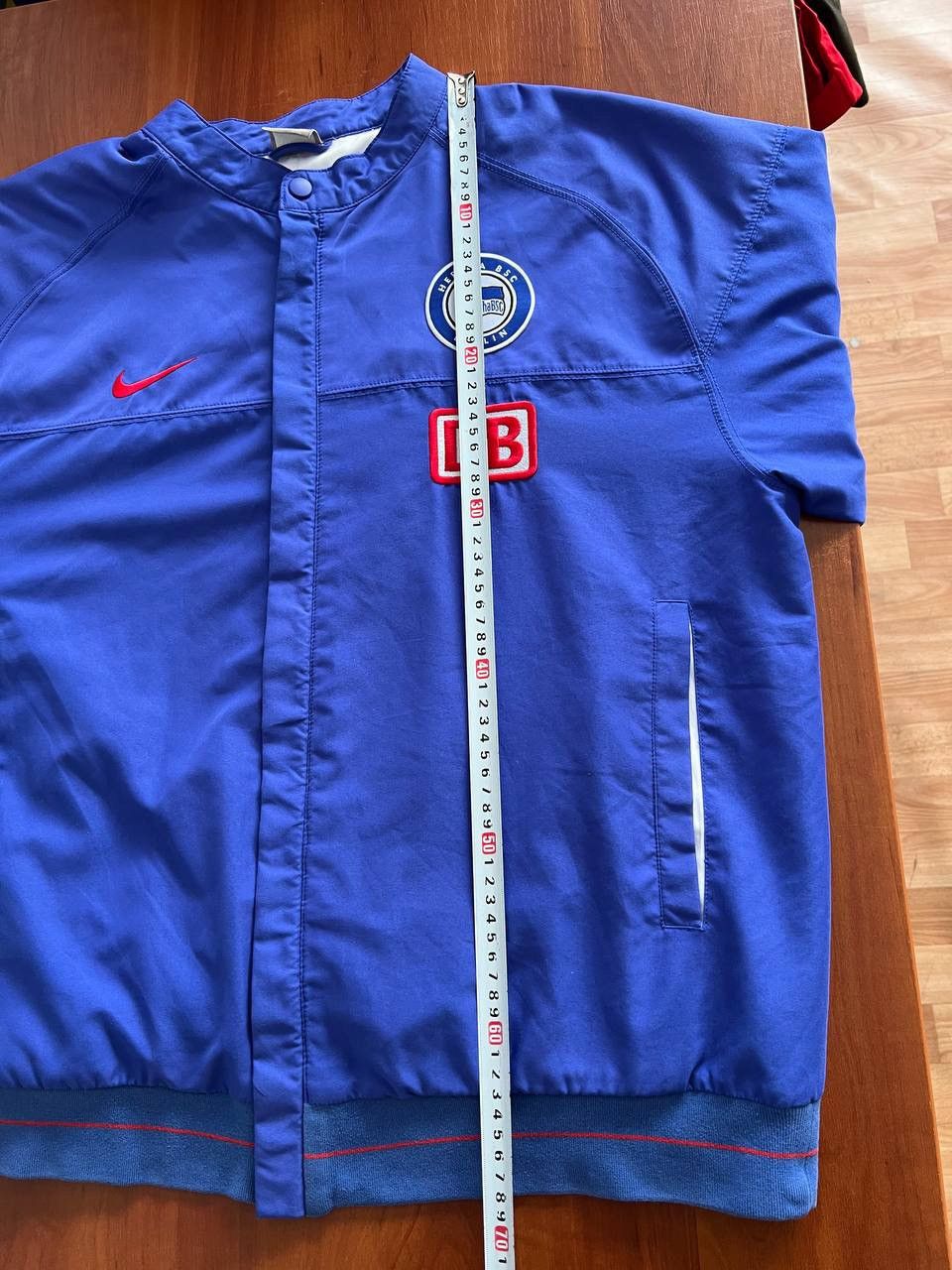 Nike 2007/08 HERTHA BSC BERLIN NIKE TRAINING VINTAGE SOCCERJACKET Size US L / EU 52-54 / 3 - 20 Thumbnail