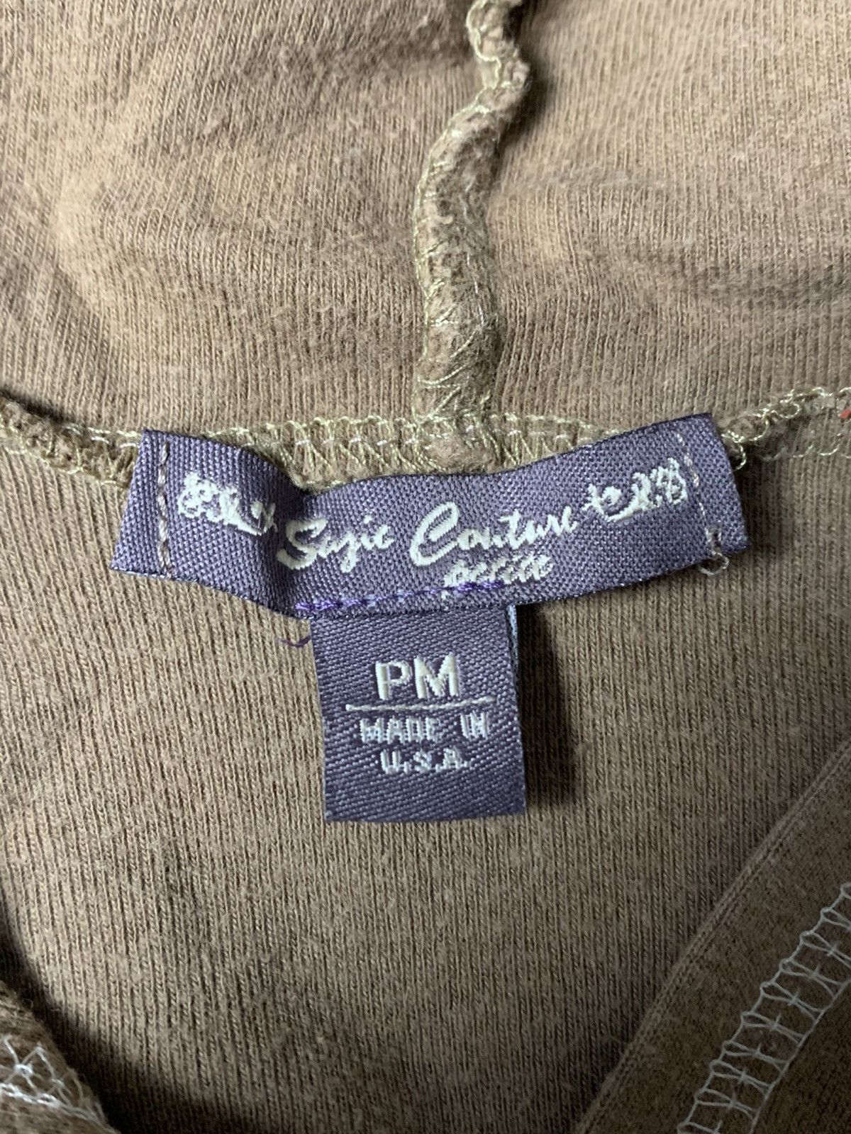 Ed Hardy × If Six Was Nine × Vintage Y2K GLAMOUR ZIP HOODIE JAPANESE JUICY COUTURE STYLE Size M / US 6-8 / IT 42-44 - 8 Thumbnail