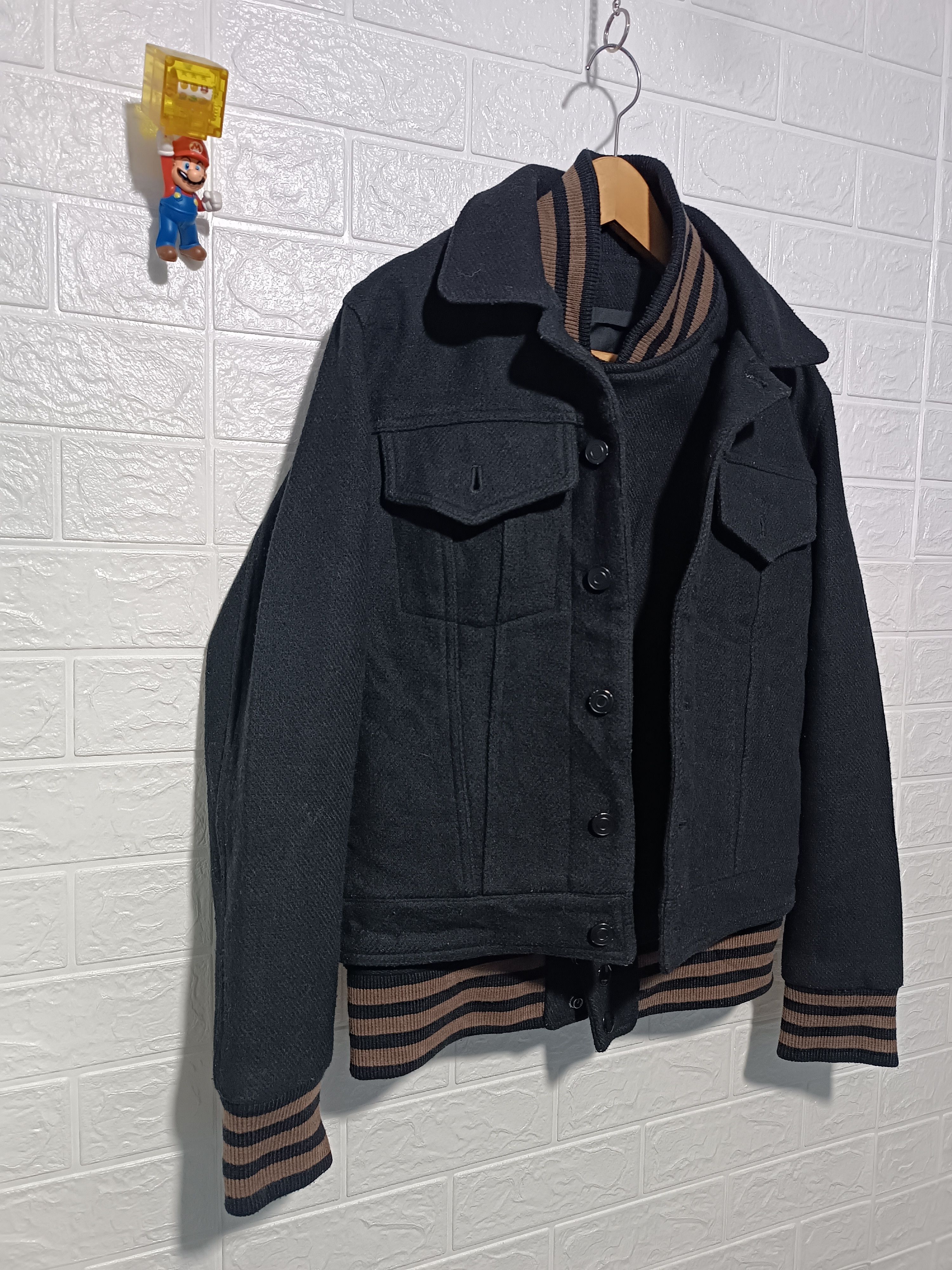 Japanese Brand Double Layer Wool Jacket Size US M / EU 48-50 / 2 - 4 Thumbnail