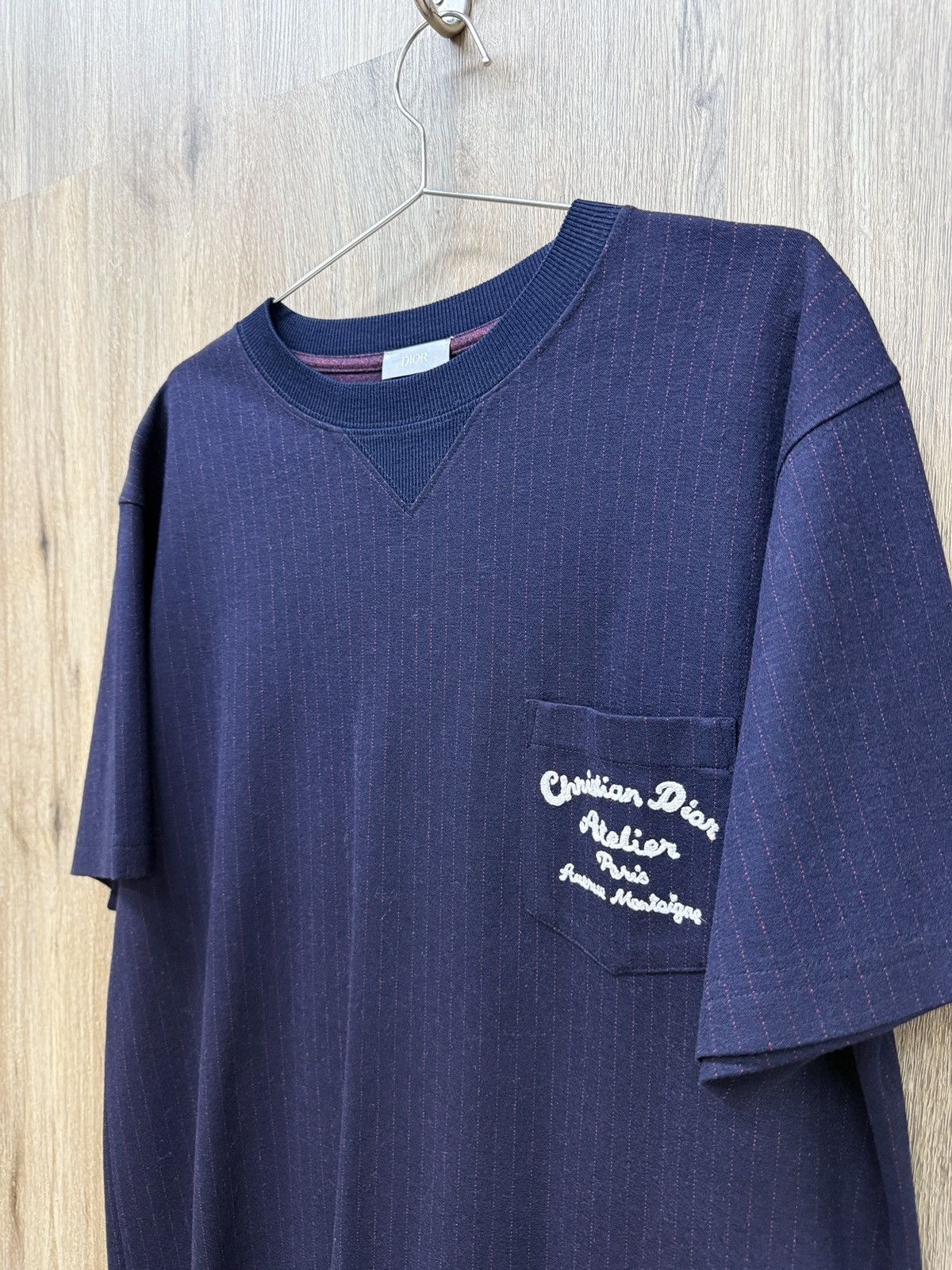 Dior Christian Dior Blue Short Sleeve Size US L / EU 52-54 / 3 - 3 Thumbnail