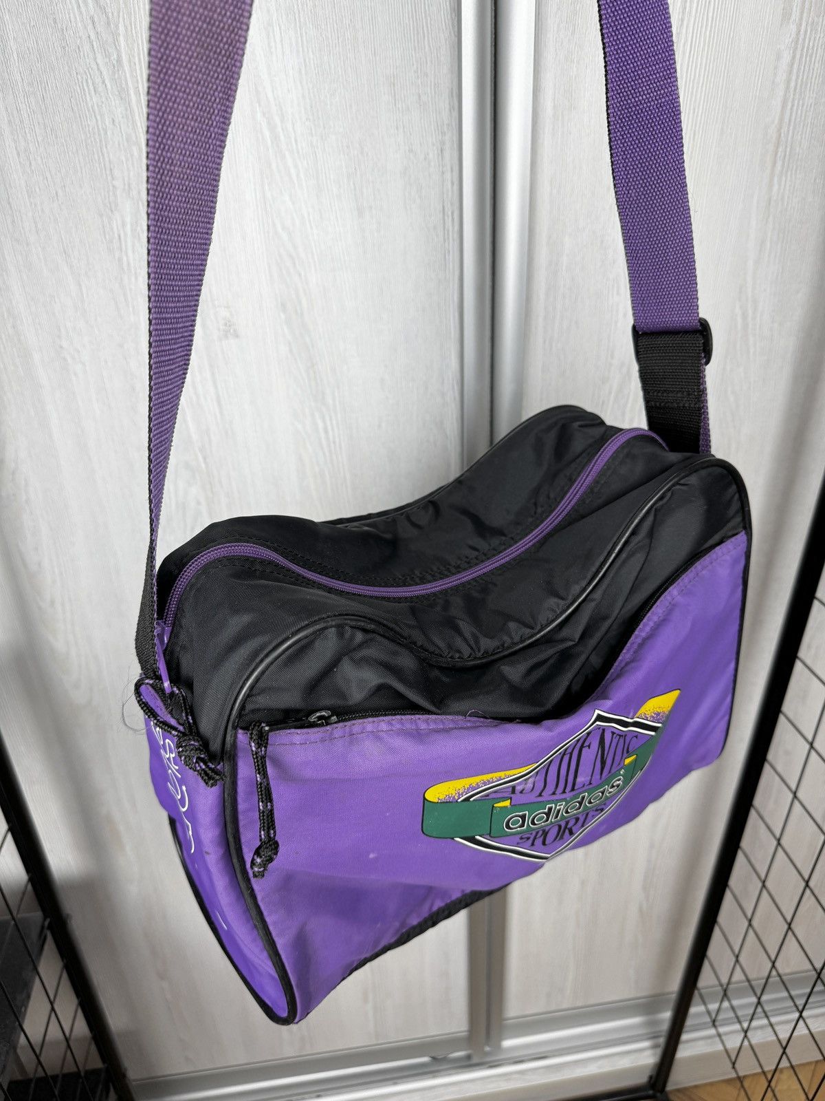 Adidas Vintage West Germany Adidas Authentic Sports MESSENGER Bag Size ONE SIZE - 9 Thumbnail