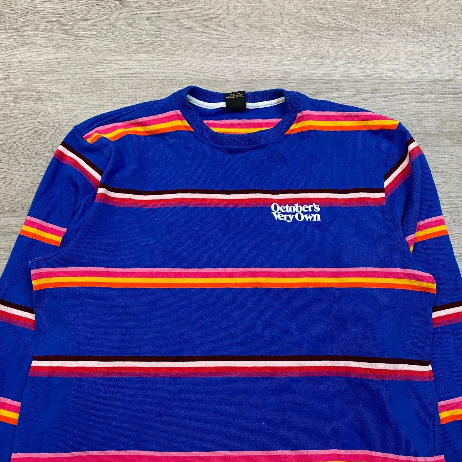Drake × October's Very Own October's Very Own OVO Striped Sweatshirt Pullover Men's XL Size US XL / EU 56 / 4 - 2 Thumbnail