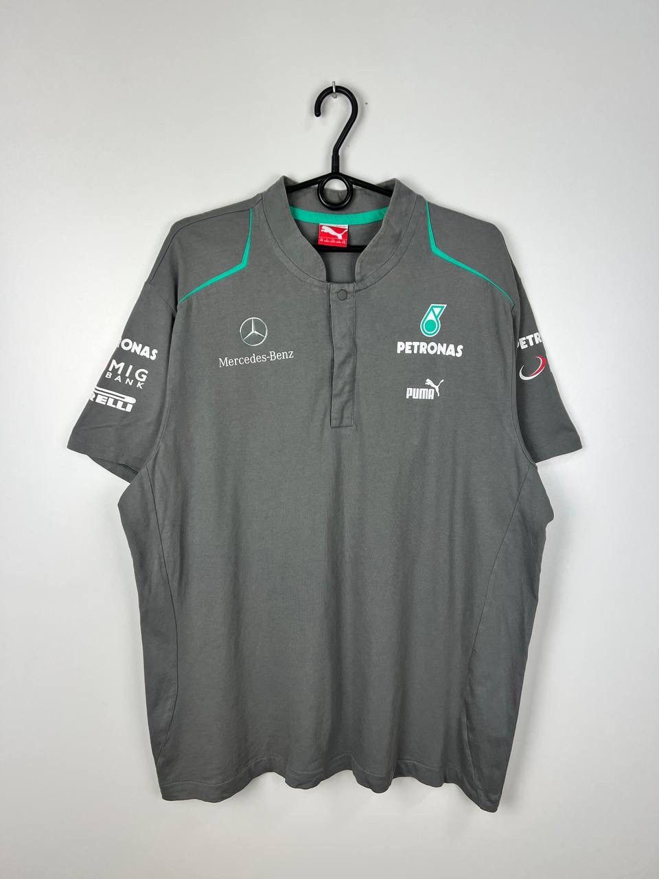 Mercedes-Benz × Vintage Mercedes Benz Puma Petronas t-shirts size XXL Size US XXL / EU 58 / 5 - 1 Thumbnail