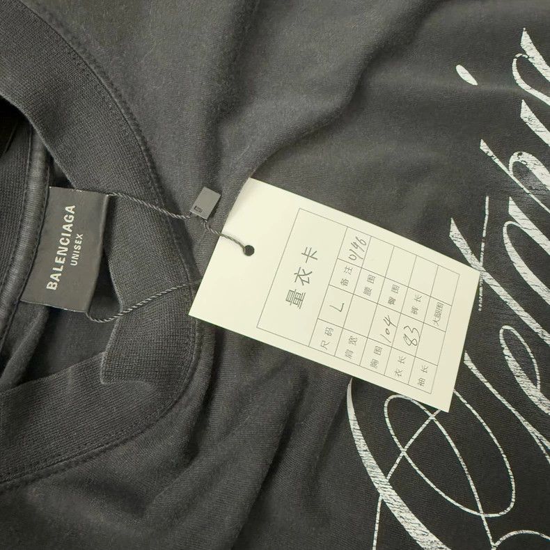 Balenciaga Balenciaga Contour t-shirt Size US S / EU 44-46 / 1 - 2 Thumbnail