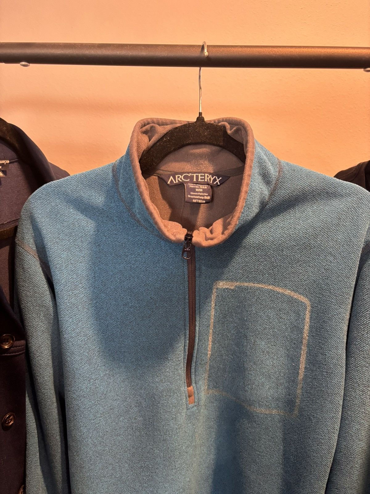 Arc'teryx Arc’teryx Blue Zip Fleece Pullover🐬 Size US M / EU 48-50 / 2 - 8 Thumbnail