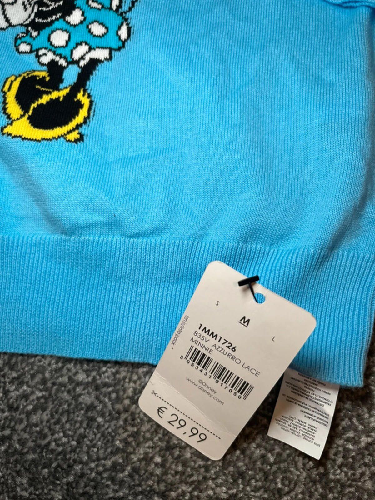 Other DISNEY cropped Print T-shirt Jumper NEW with tags rpr €30 Size M / US 6-8 / IT 42-44 - 2 Thumbnail