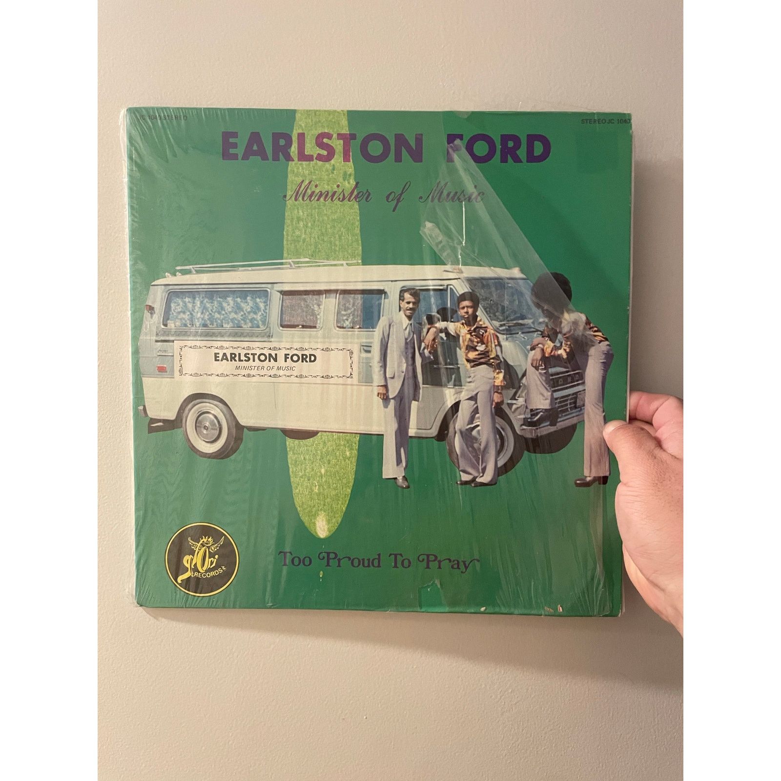 INTENTIONALLY BLANK Earlston Ford LP vintage vinyl record soul gospel rnb funk Size ONE SIZE - 1 Thumbnail