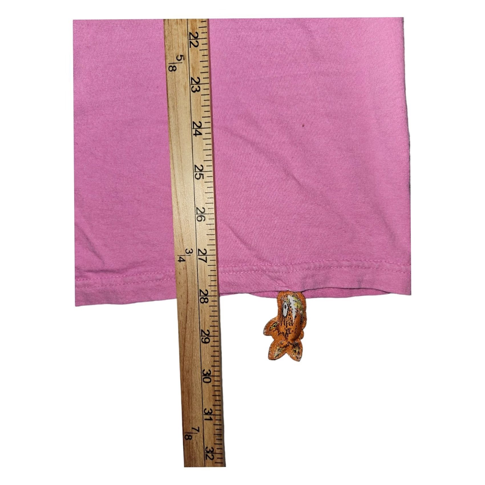 Pinko Pirana Joe Shirt Women's Small Pink Graphic Print Short Sleeve T-Shirt Casaul Vacation Size S / US 4 / IT 40 - 4 Thumbnail