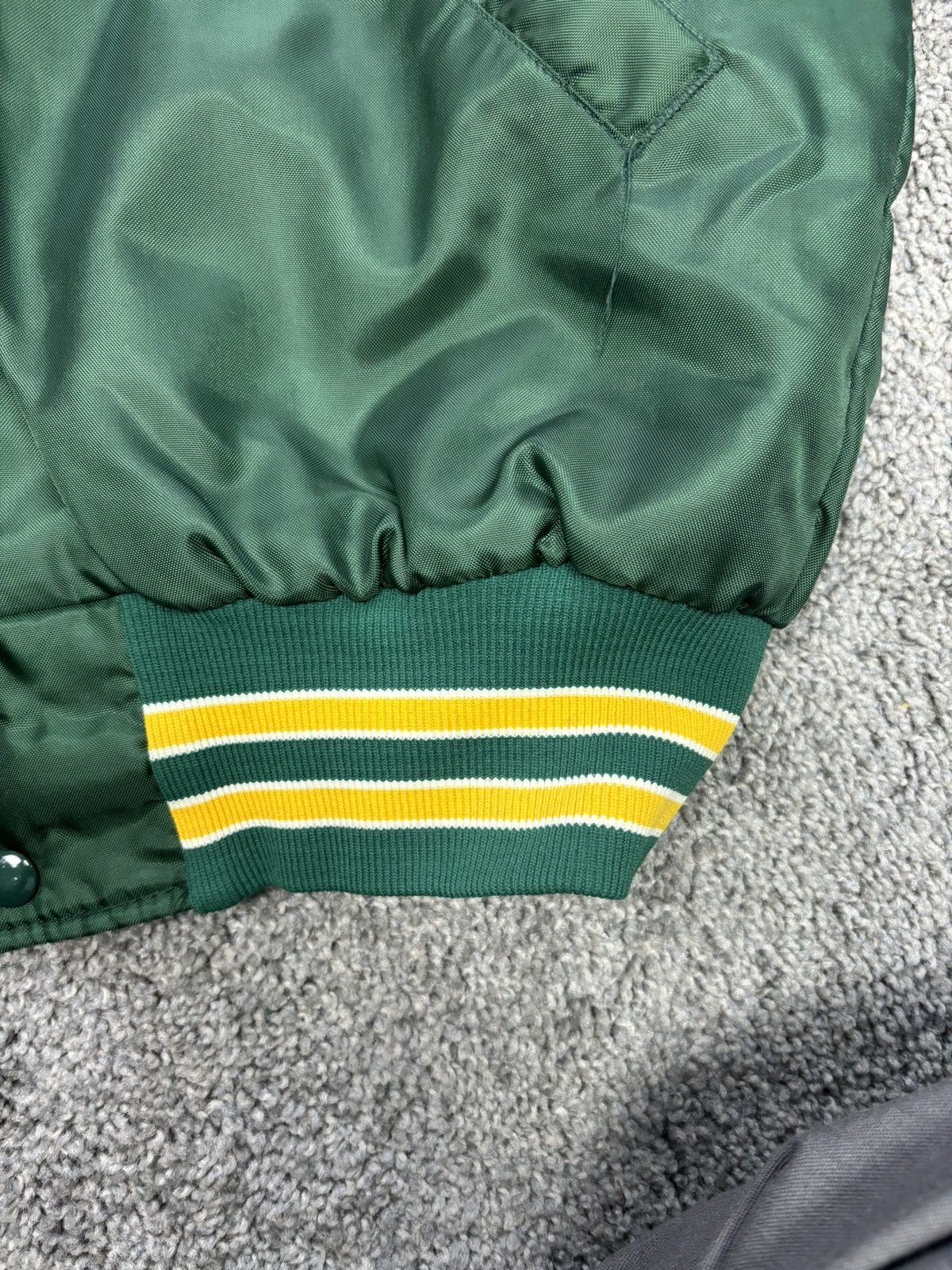Vintage Vintage 80s Chalk Line Local Baseball Satin Spellout Jacket Size US M / EU 48-50 / 2 - 5 Thumbnail
