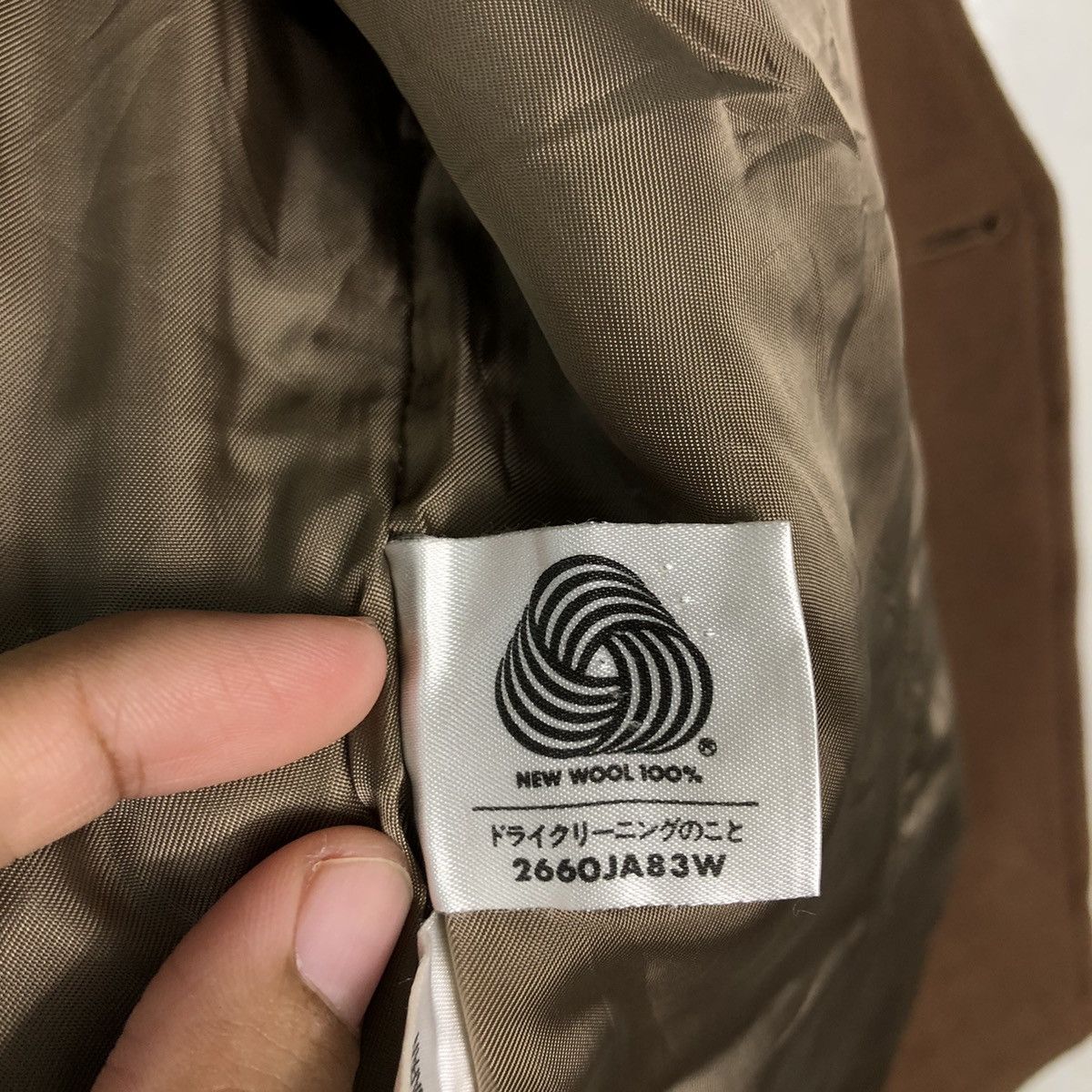 Japanese Brand 🔥Wool Herringbone Jacket 49 AV Junko Shimada Japan Size US M / EU 48-50 / 2 - 18 Thumbnail