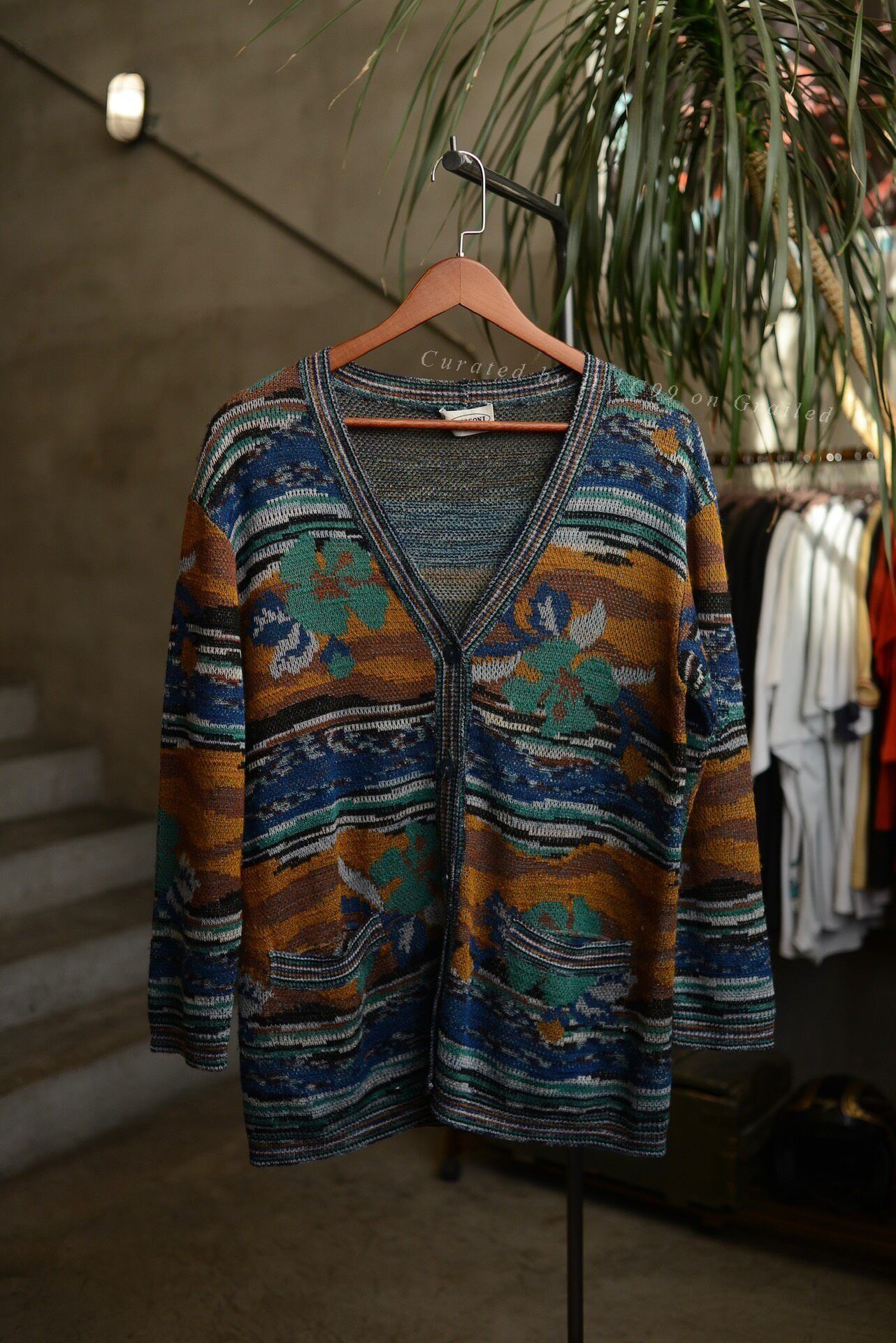 Missoni 90s Missoni Sport Knit Cardigan Size US M / EU 48-50 / 2 - 1 Thumbnail