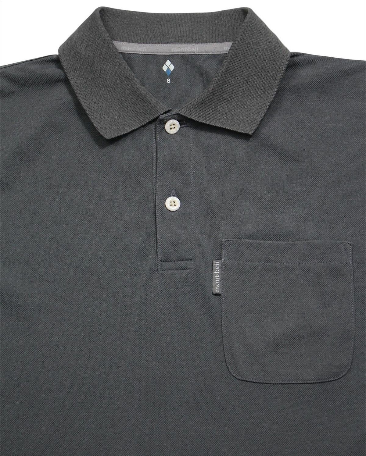 Japanese Brand × Montbell MONT-BELL LONG SLEEVE POLO SHIRT Size US S / EU 44-46 / 1 - 3 Thumbnail